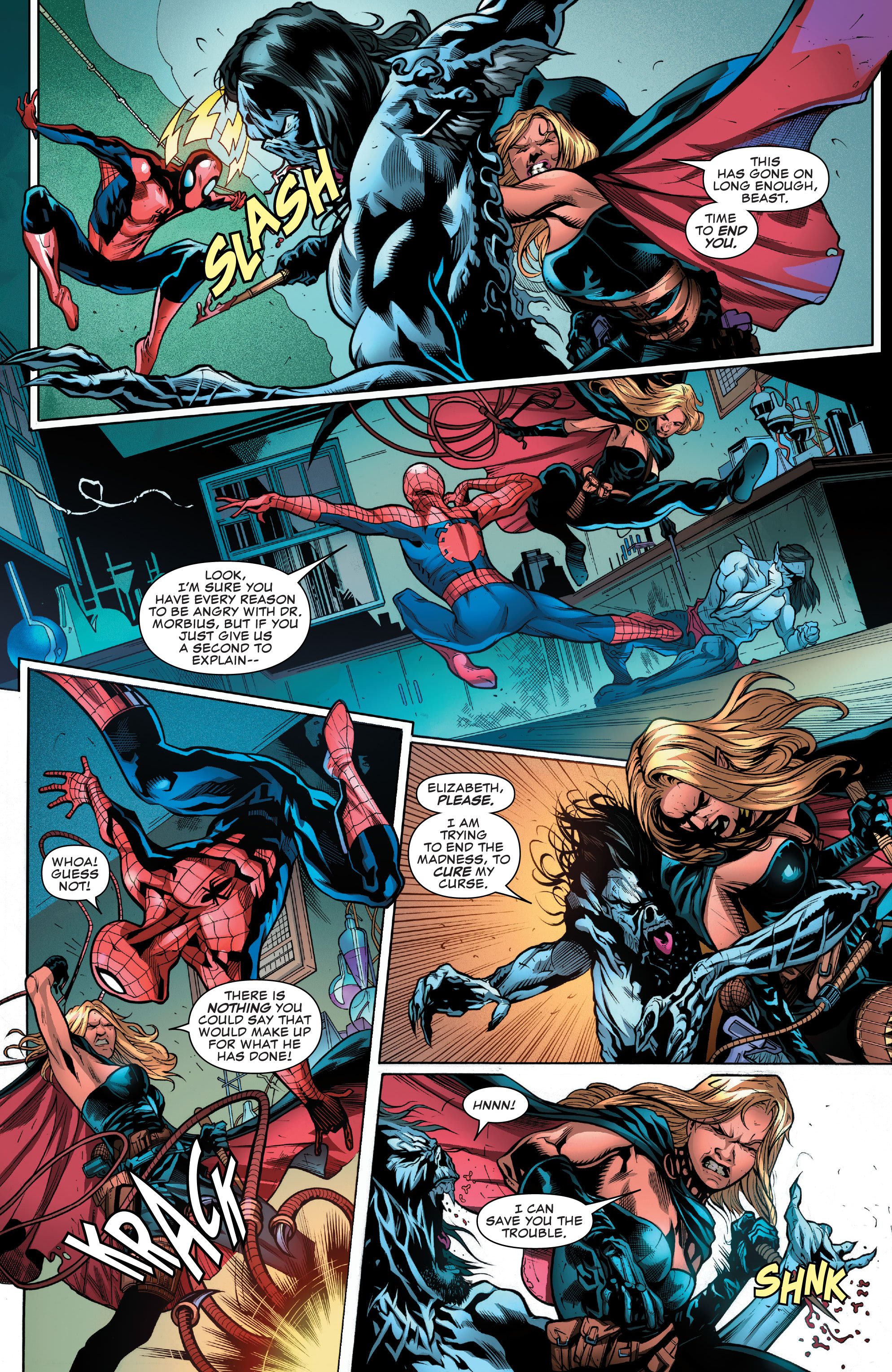 Read online Morbius comic -  Issue #4 - 5