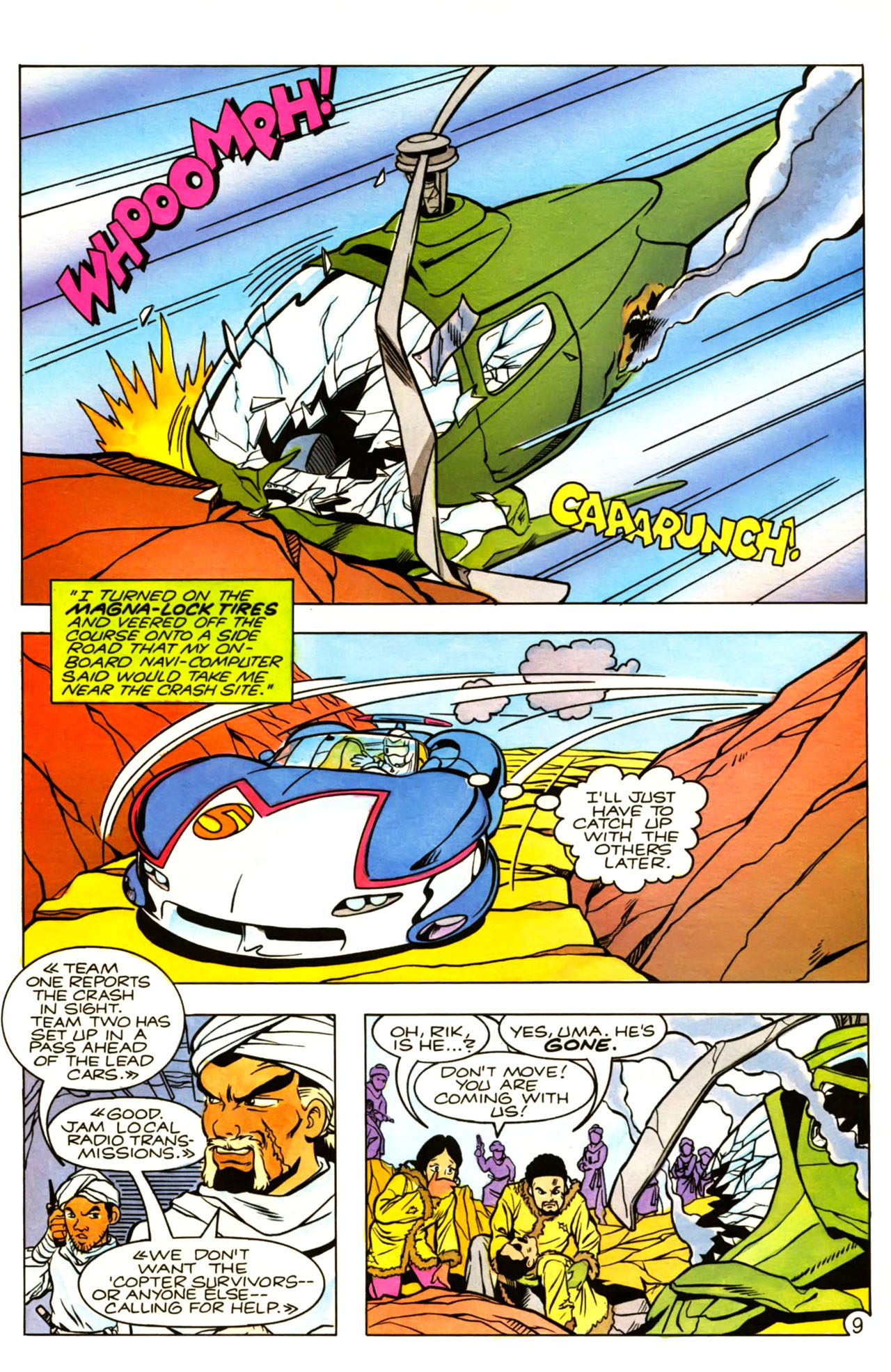 Read online The New Adventures of Speed Racer comic -  Issue #5 - 13