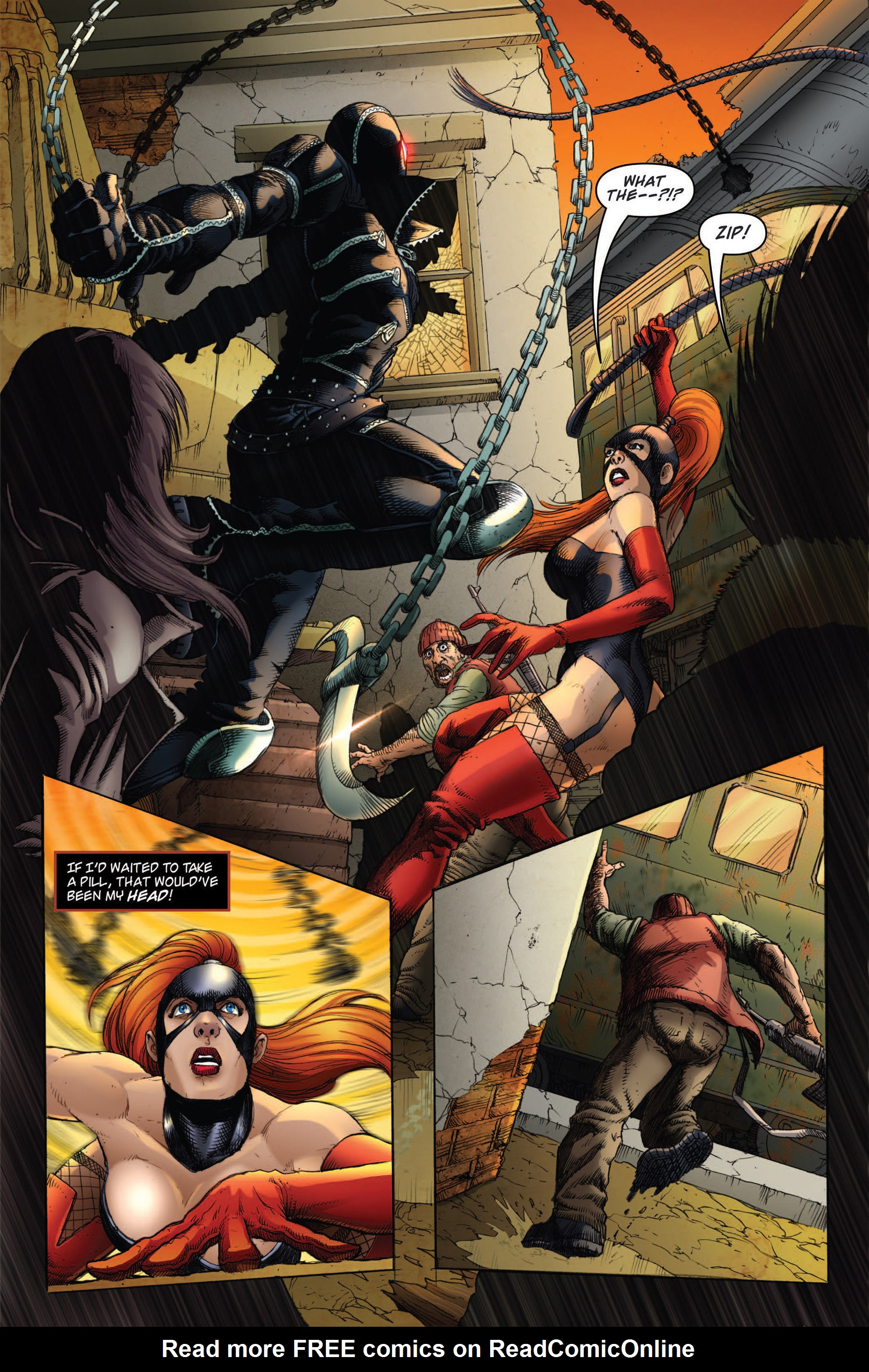 Read online Simmons Comics Presents Zipper vs Dominatrix comic -  Issue # TPB - 40
