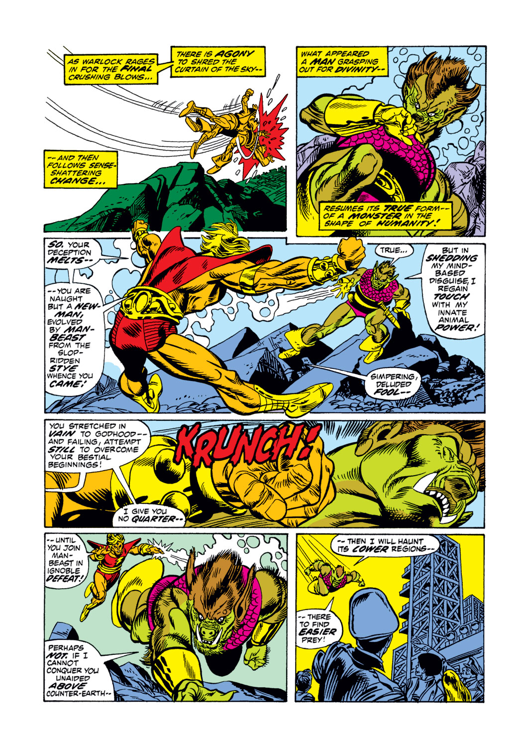 Read online Warlock (1972) comic -  Issue #3 - 19
