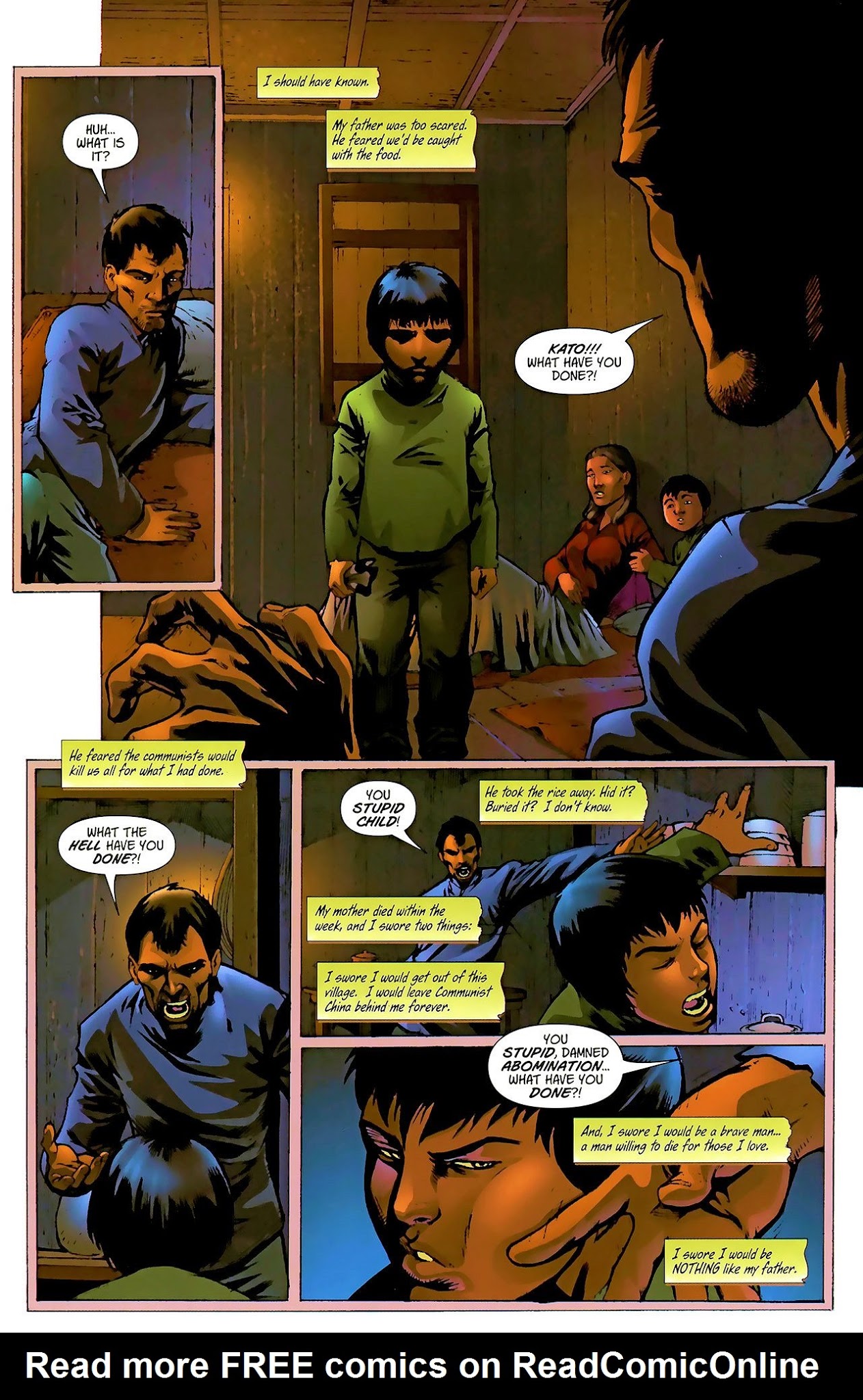 Read online Kato comic -  Issue #3 - 7