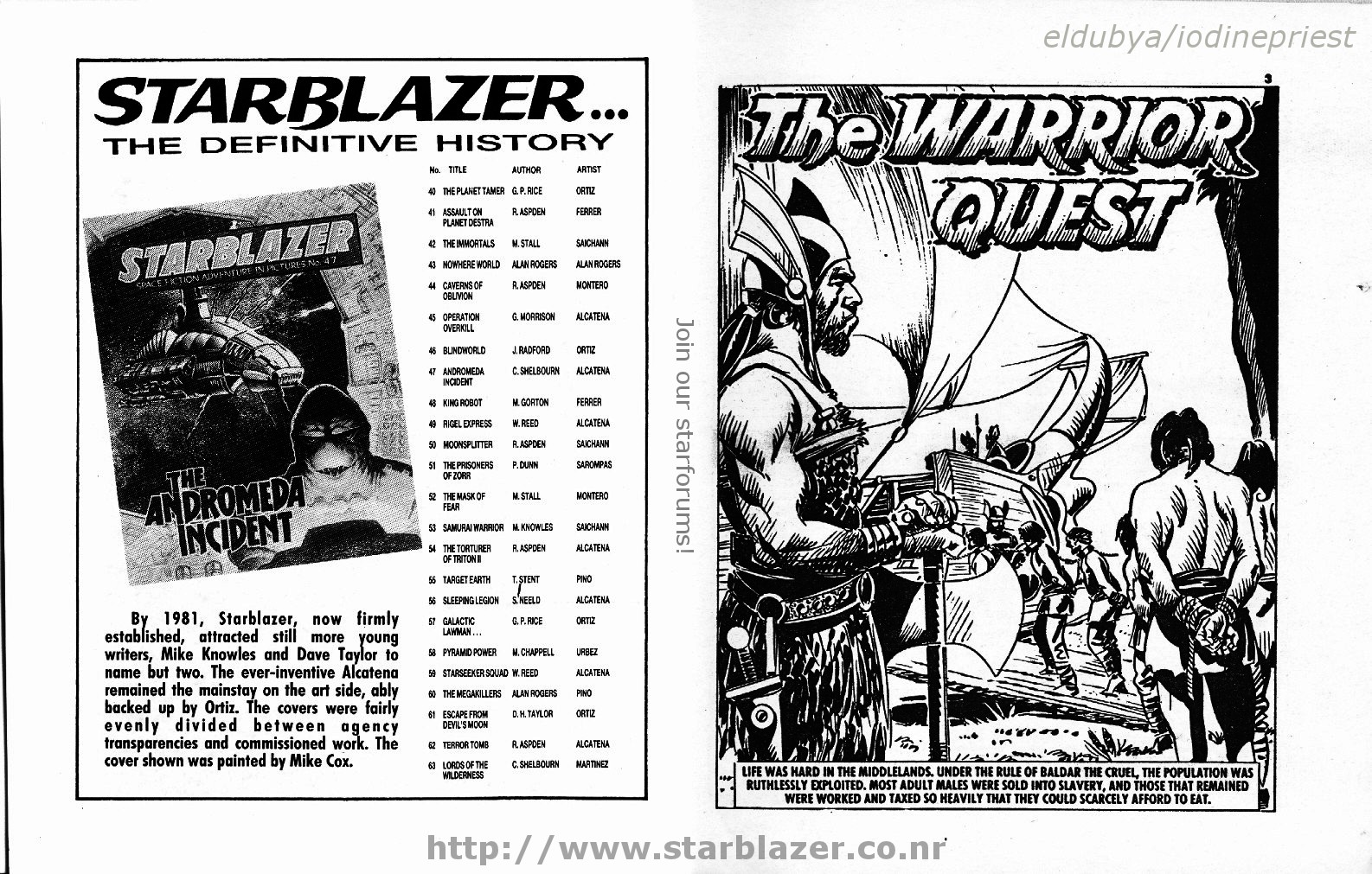 Read online Starblazer comic -  Issue #270 - 3