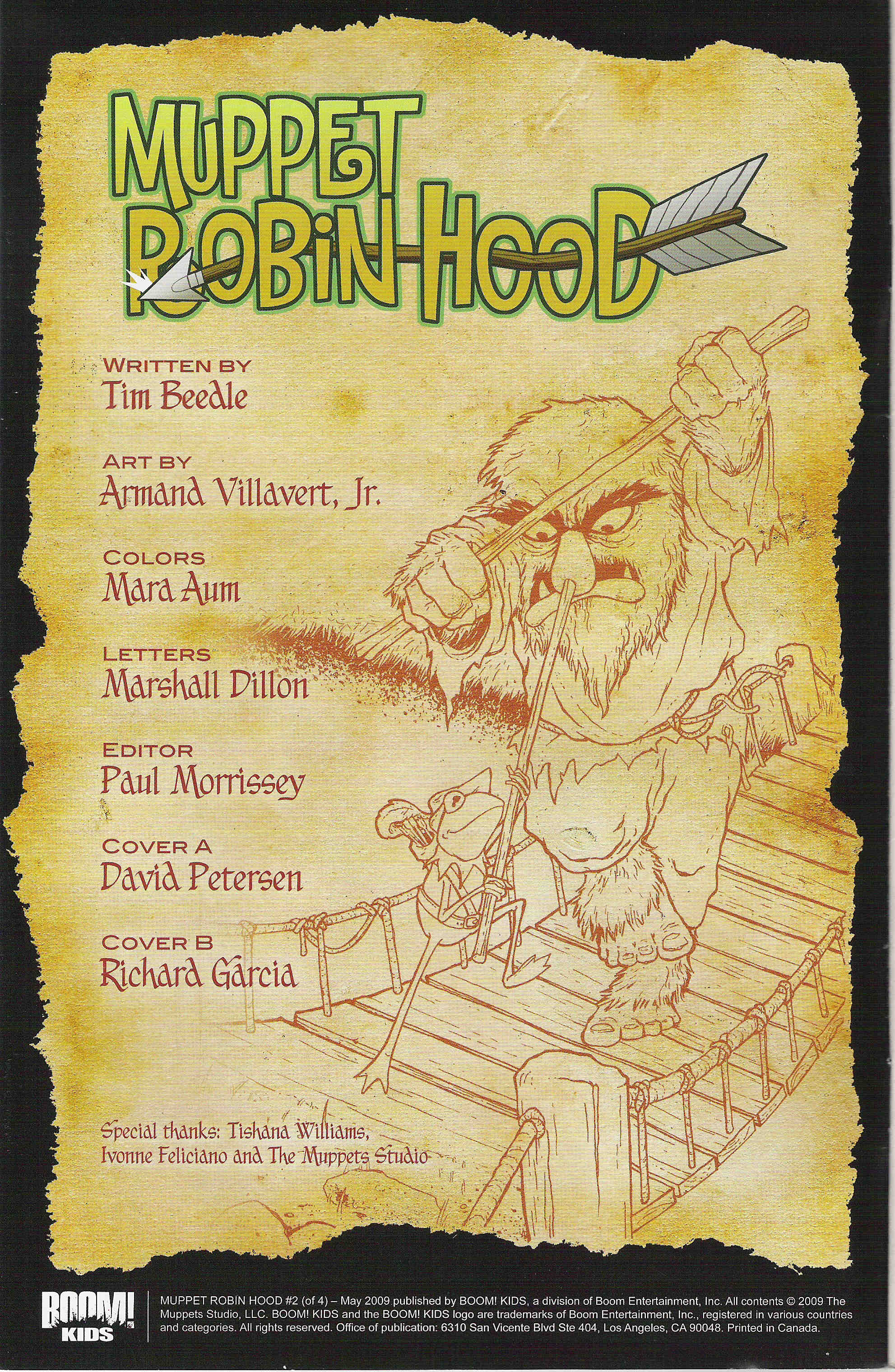 Read online Muppet Robin Hood comic -  Issue #2 - 3