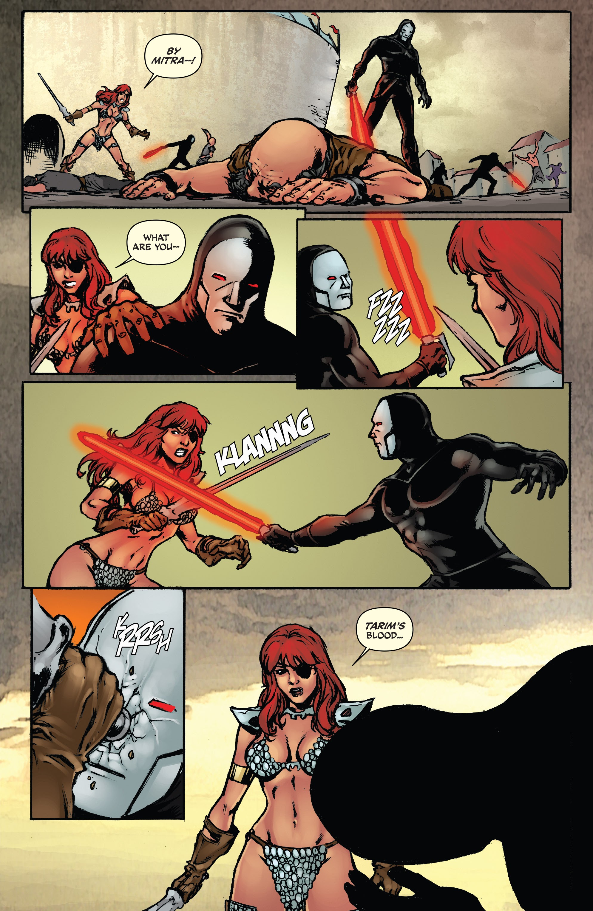 Read online Red Sonja: The Black Tower comic -  Issue #2 - 21