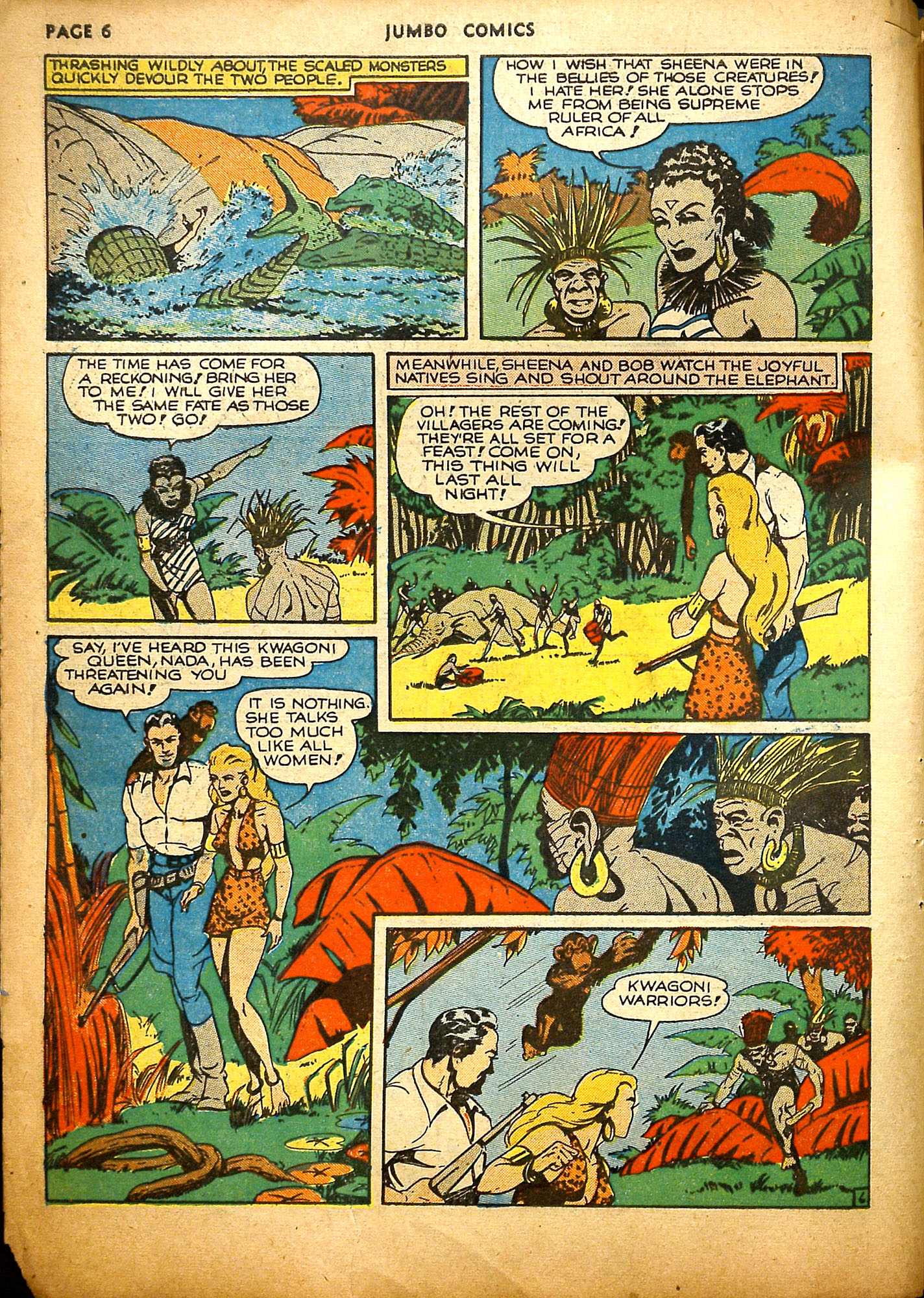 Read online Jumbo Comics comic -  Issue #23 - 8