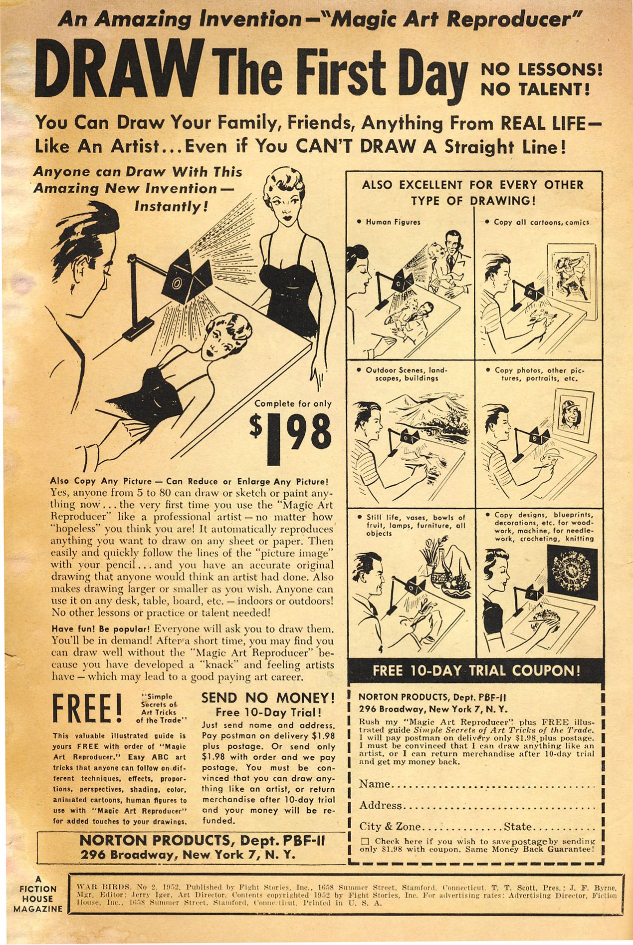 Read online War Birds (1952) comic -  Issue #2 - 2