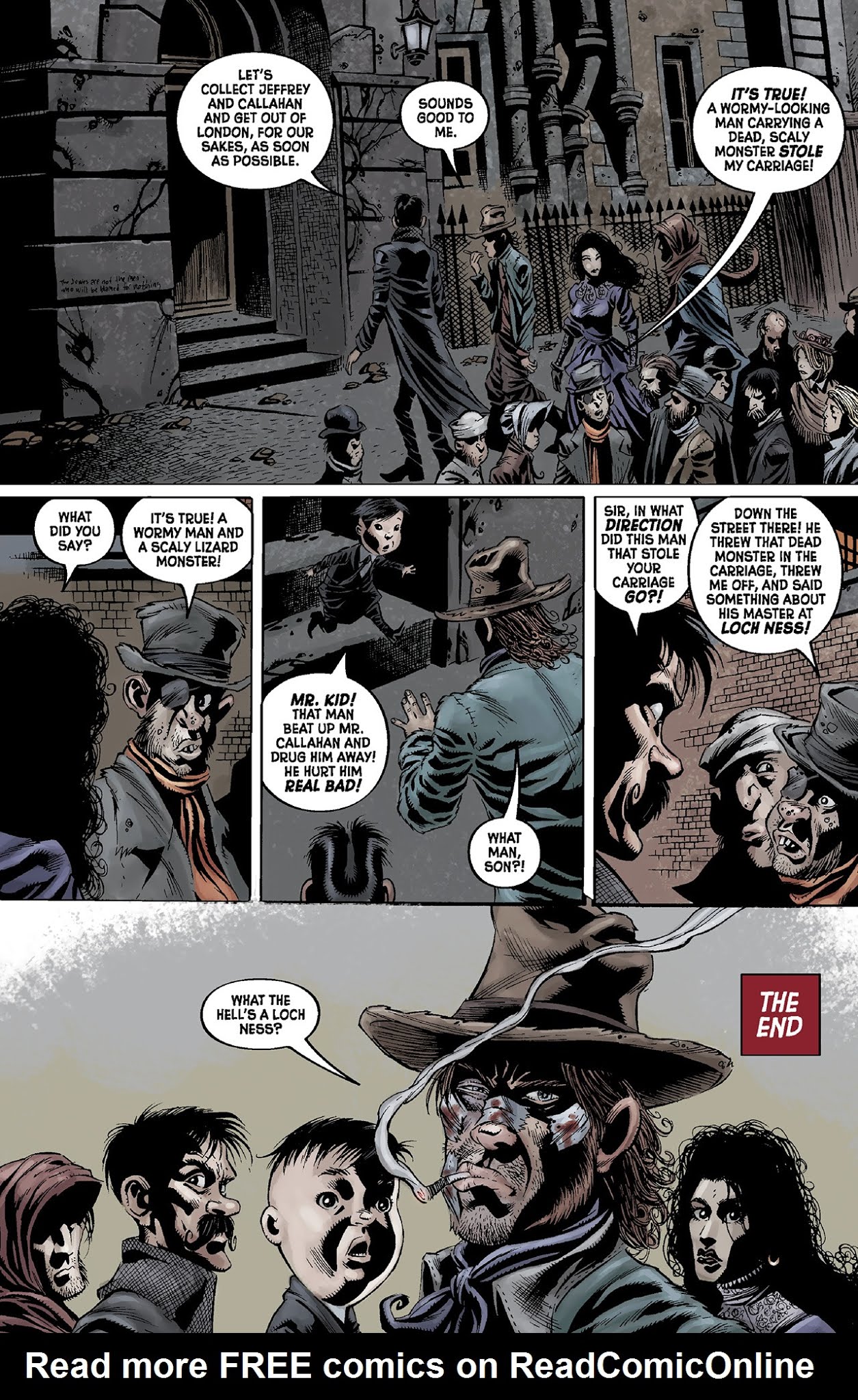 Read online Billy the Kid's Old Timey Oddities and the Ghastly Fiend of London comic -  Issue #4 - 21