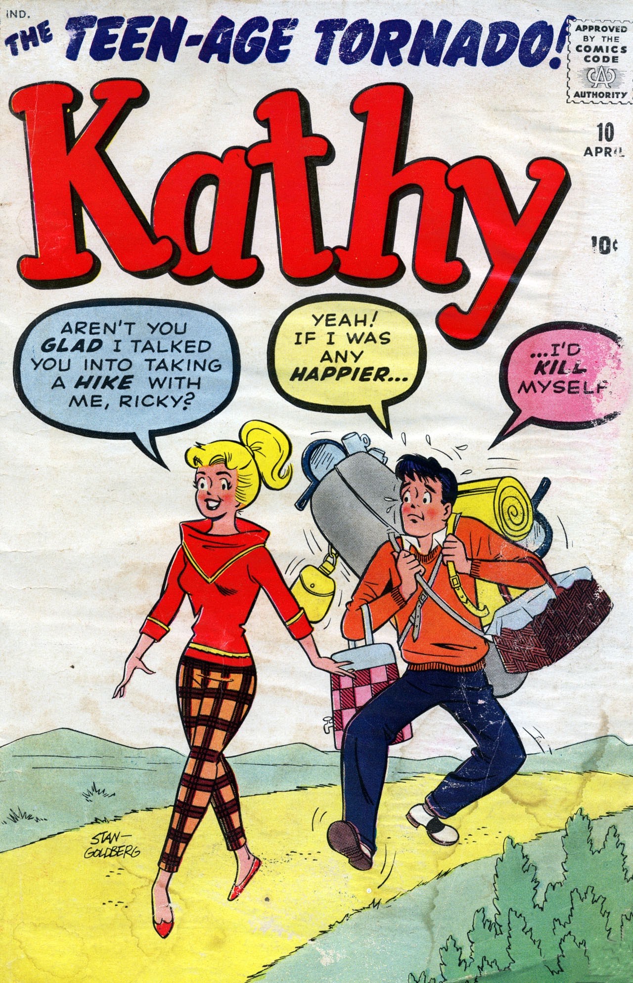 Read online Kathy (1959) comic -  Issue #10 - 1