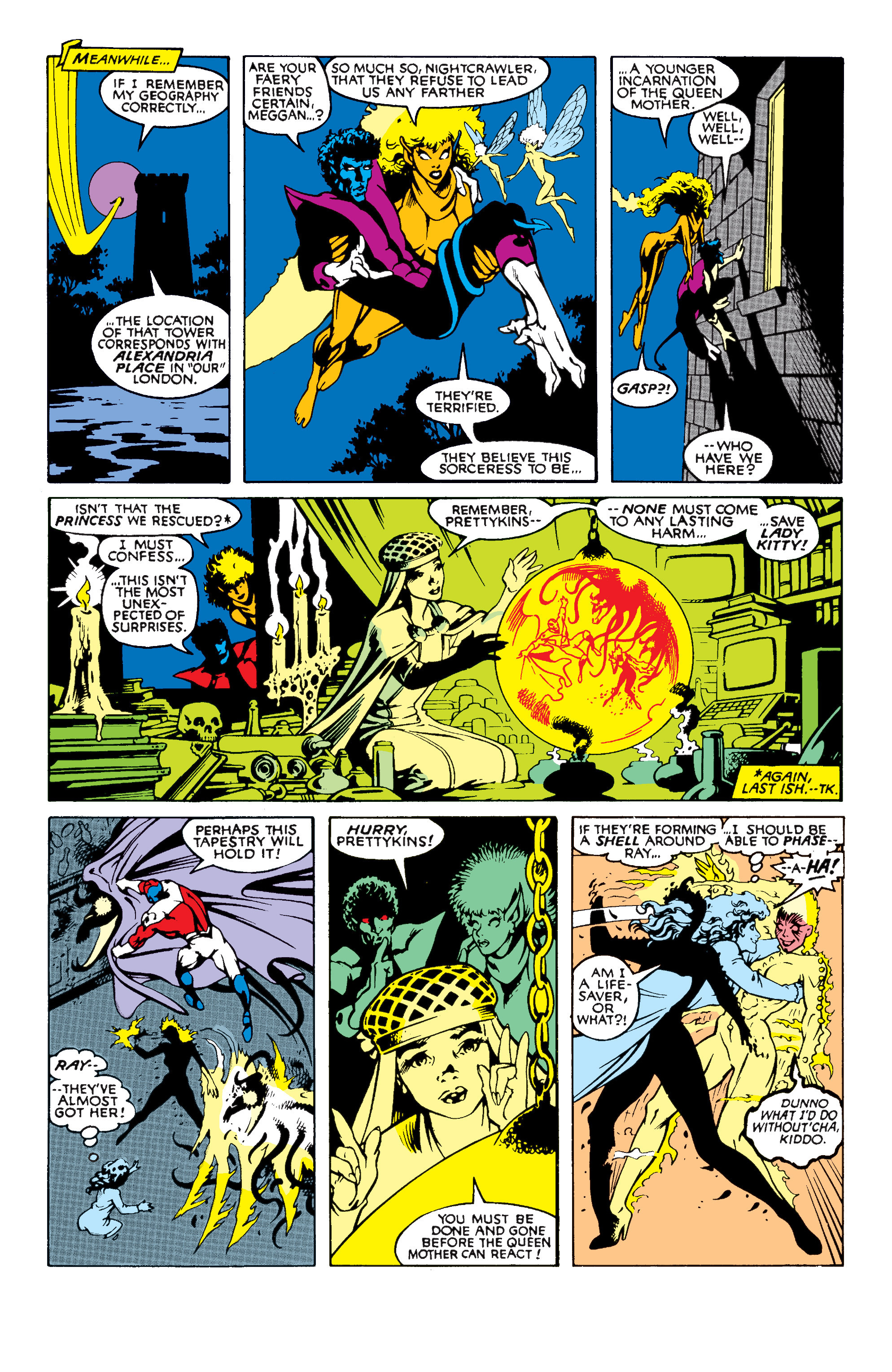 Read online Excalibur (1988) comic -  Issue #13 - 21