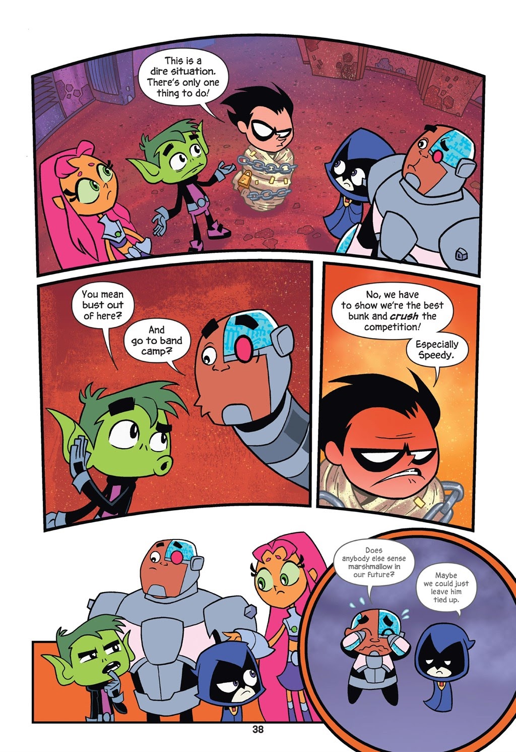 Read online Teen Titans Go! To Camp comic -  Issue # _TPB - 36