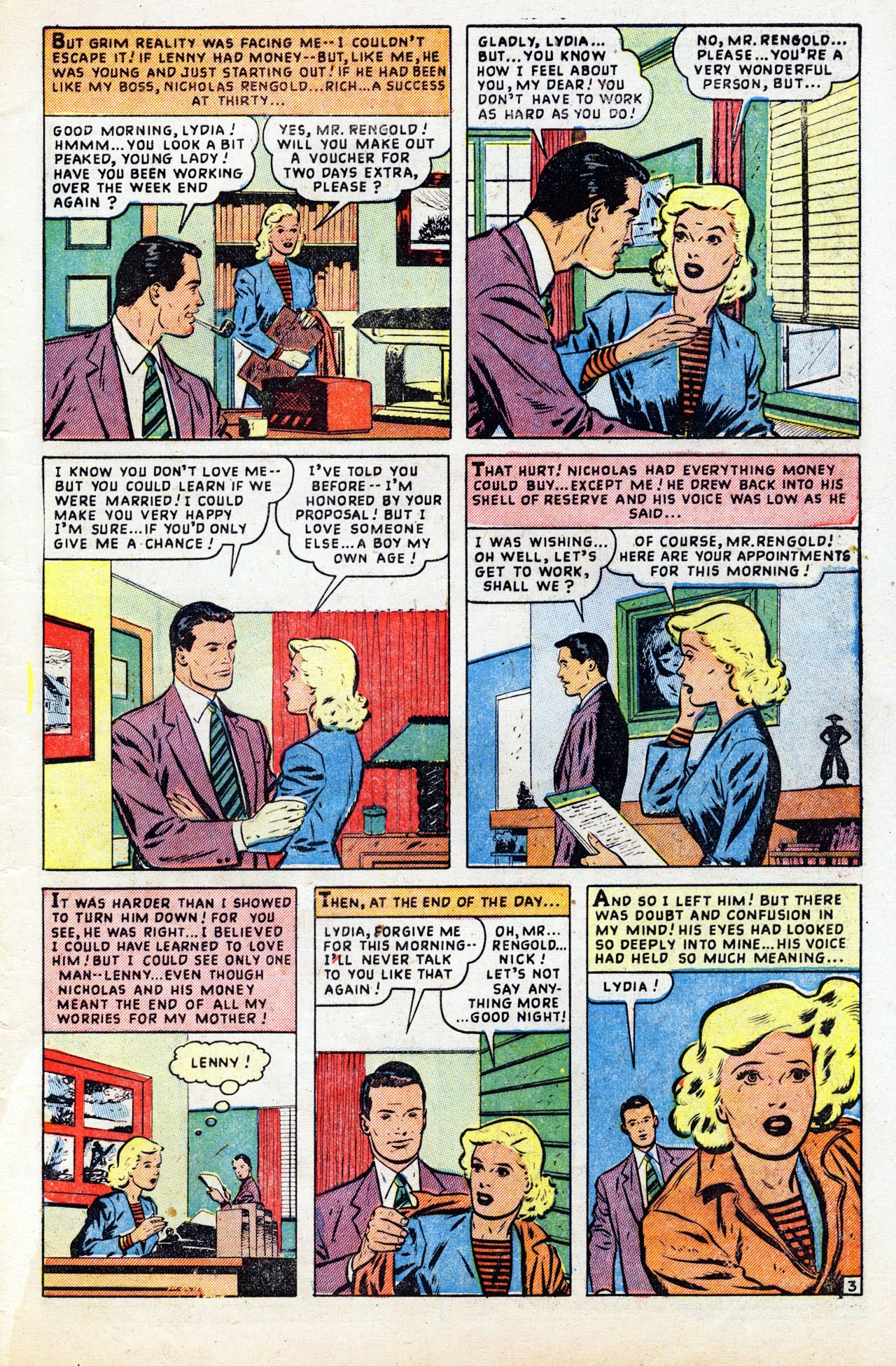 Read online My Love (1949) comic -  Issue #2 - 5