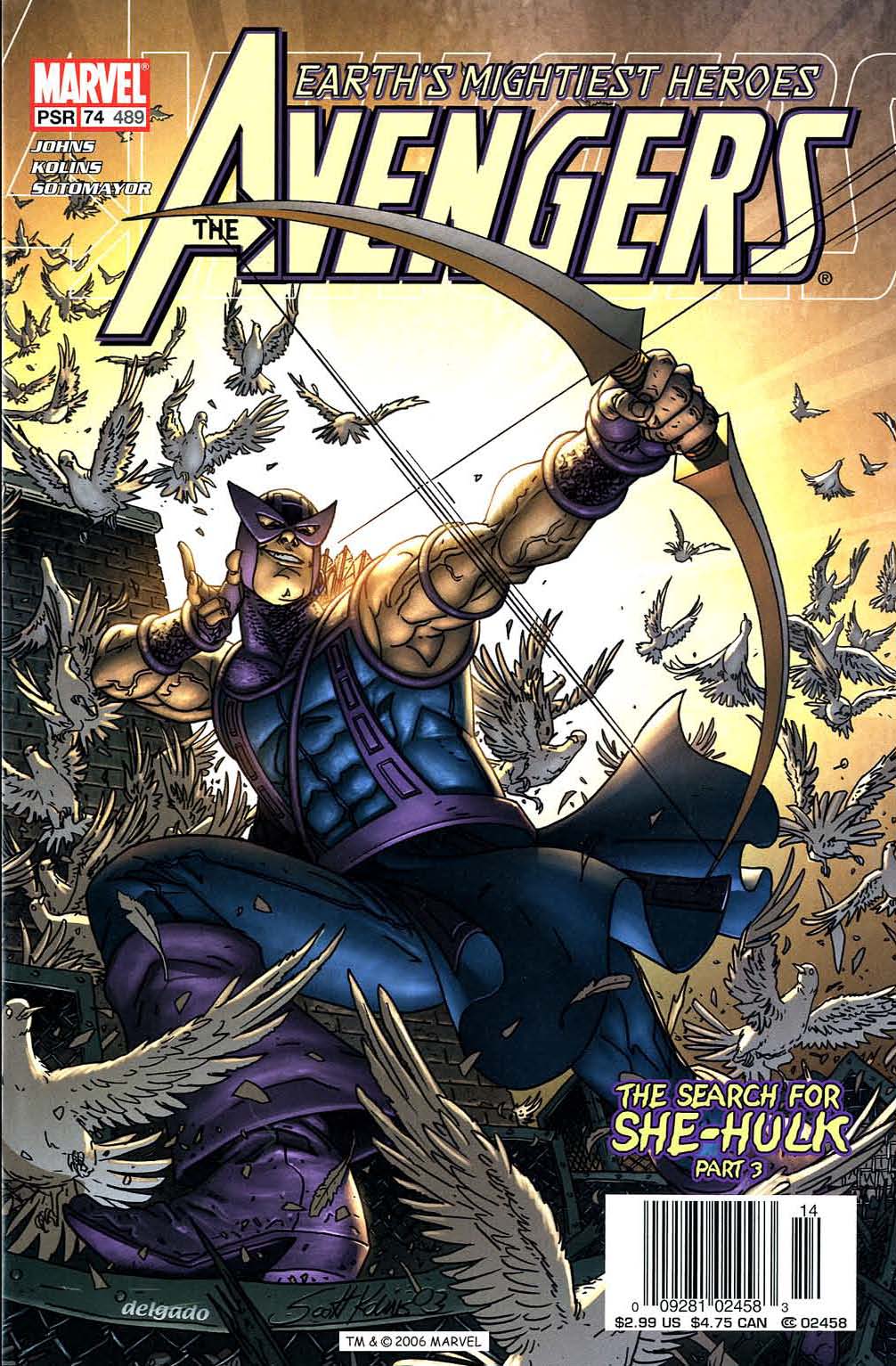 Read online The Avengers (1963) comic -  Issue #489 - 1