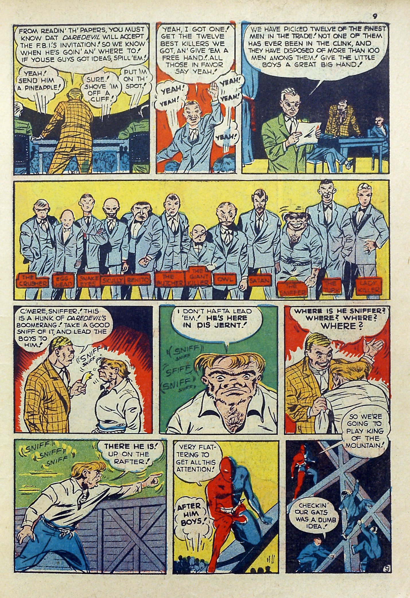 Read online Daredevil (1941) comic -  Issue #5 - 11