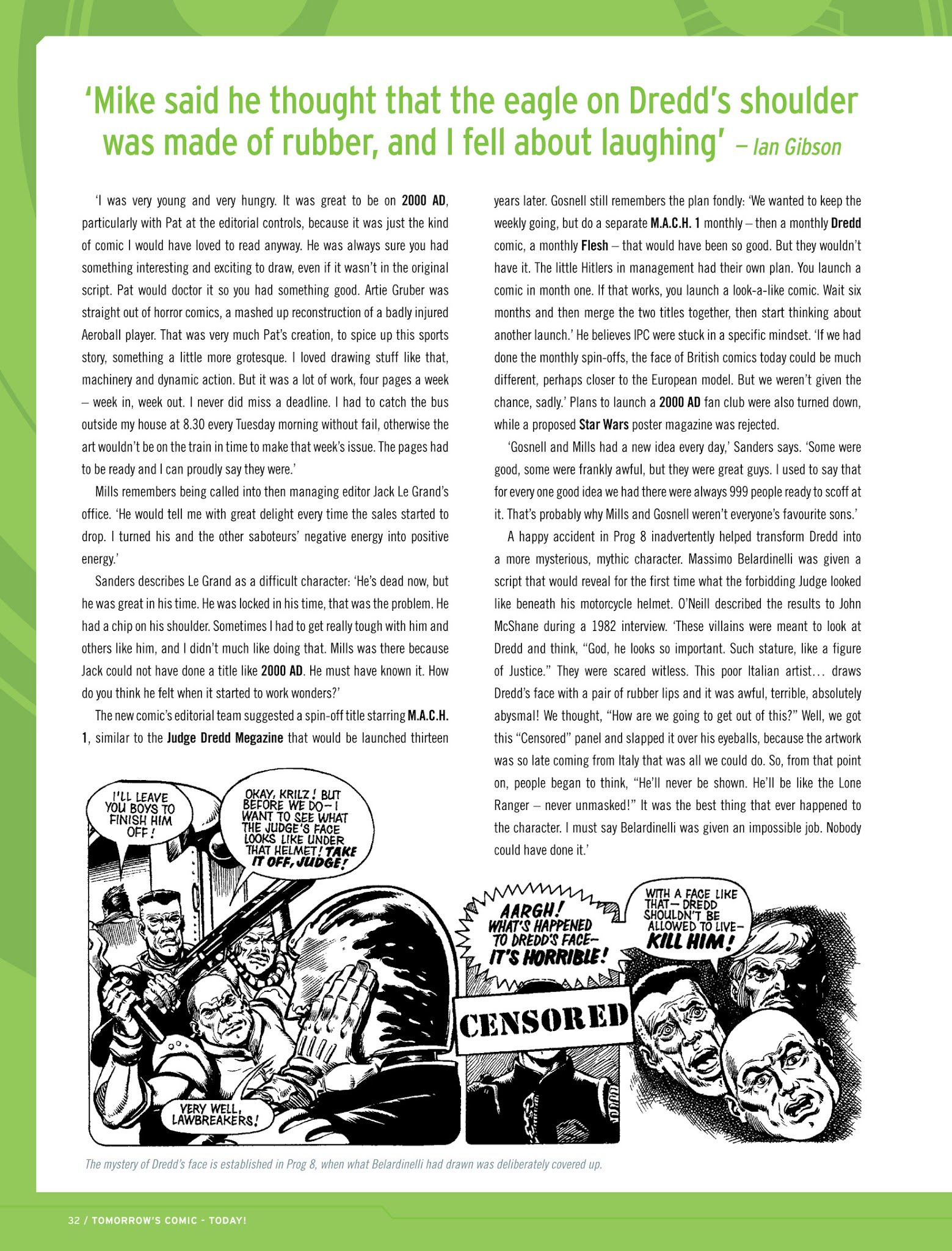 Read online Thrill-Power Overload: Forty Years of 2000 AD: Revised, Updated and Expanded! comic -  Issue # TPB (Part 1) - 33