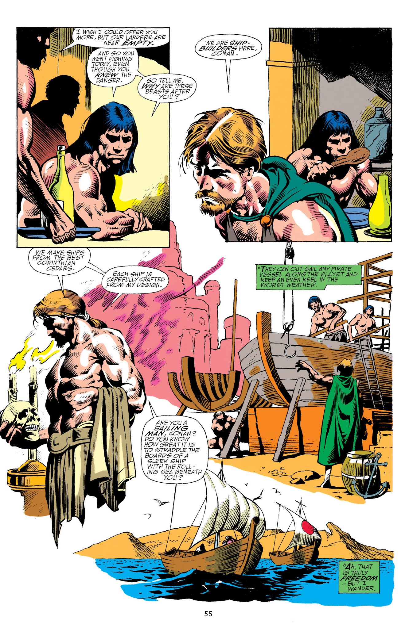 Read online The Chronicles of Conan comic -  Issue # TPB 32 (Part 1) - 57