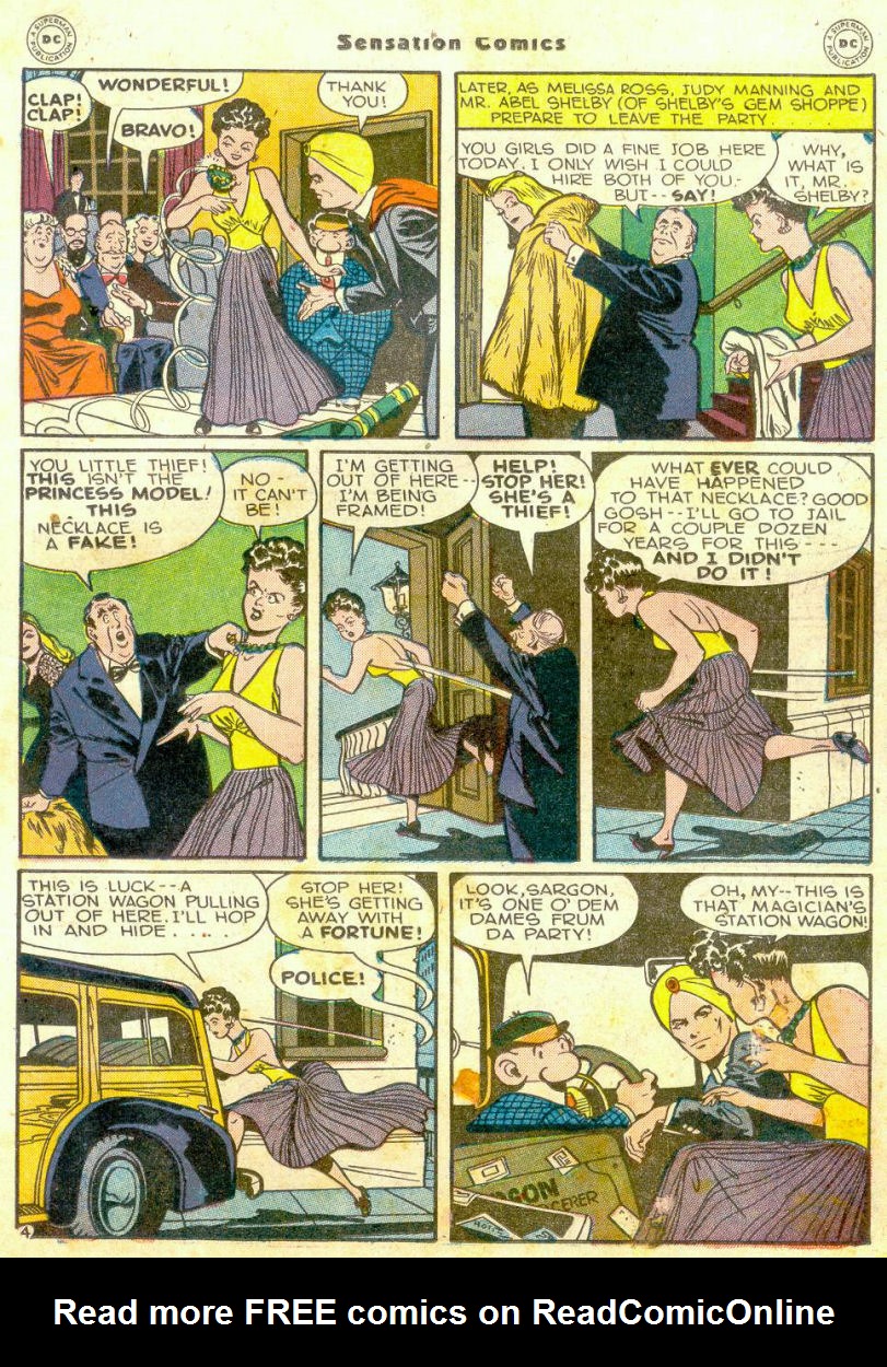 Read online Sensation (Mystery) Comics comic -  Issue #65 - 26