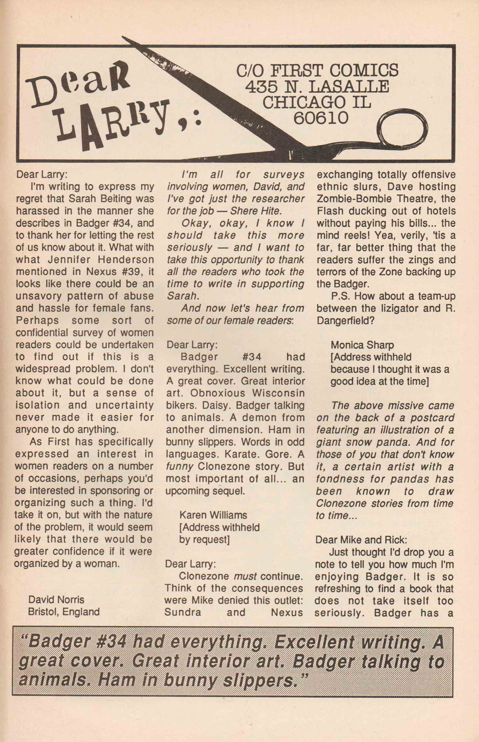 Read online The Badger comic -  Issue #37 - 33