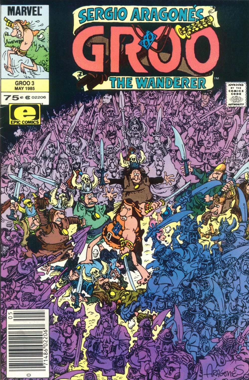 Read online Sergio Aragonés Groo the Wanderer comic -  Issue #3 - 1
