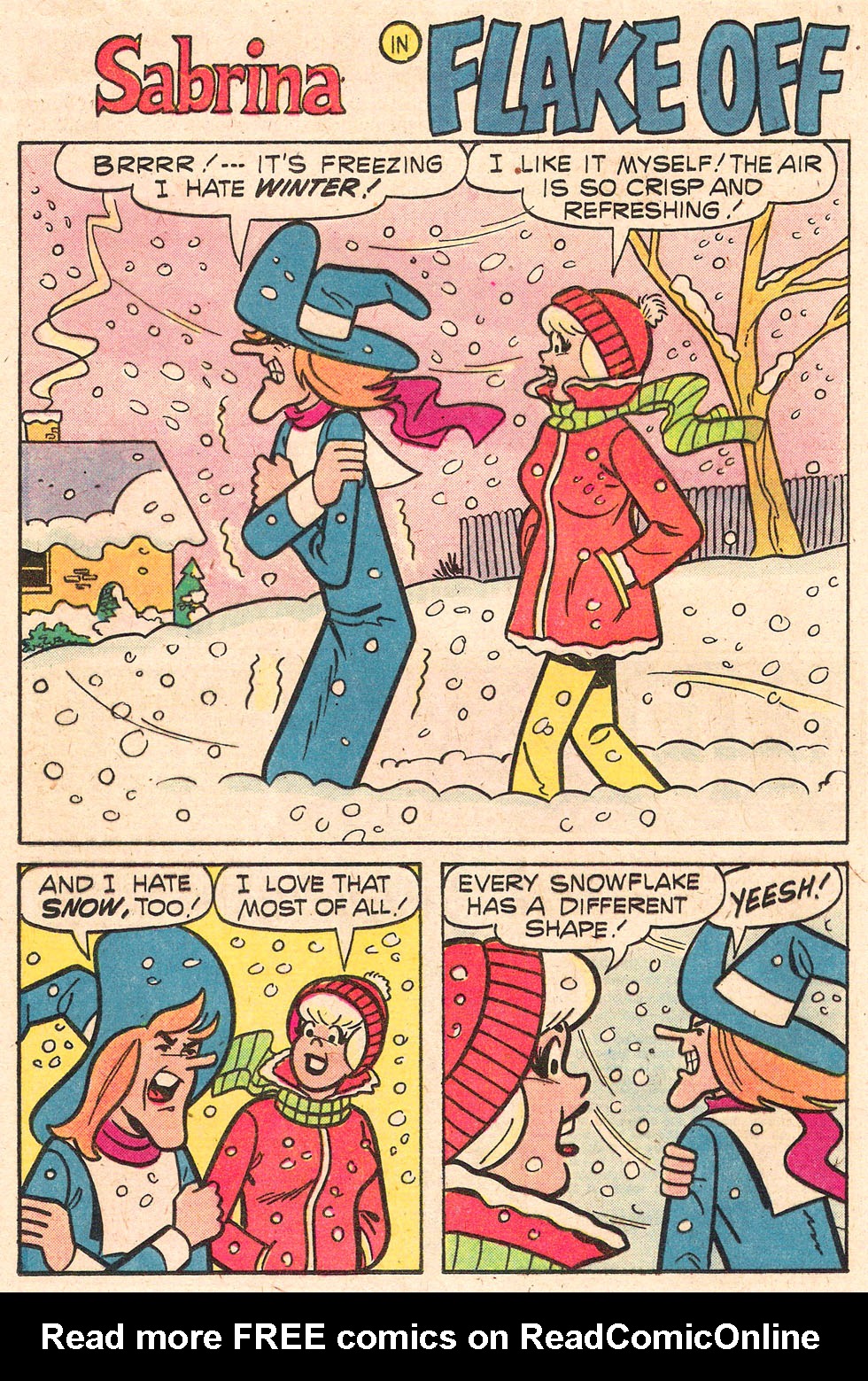 Read online Sabrina The Teenage Witch (1971) comic -  Issue #51 - 20