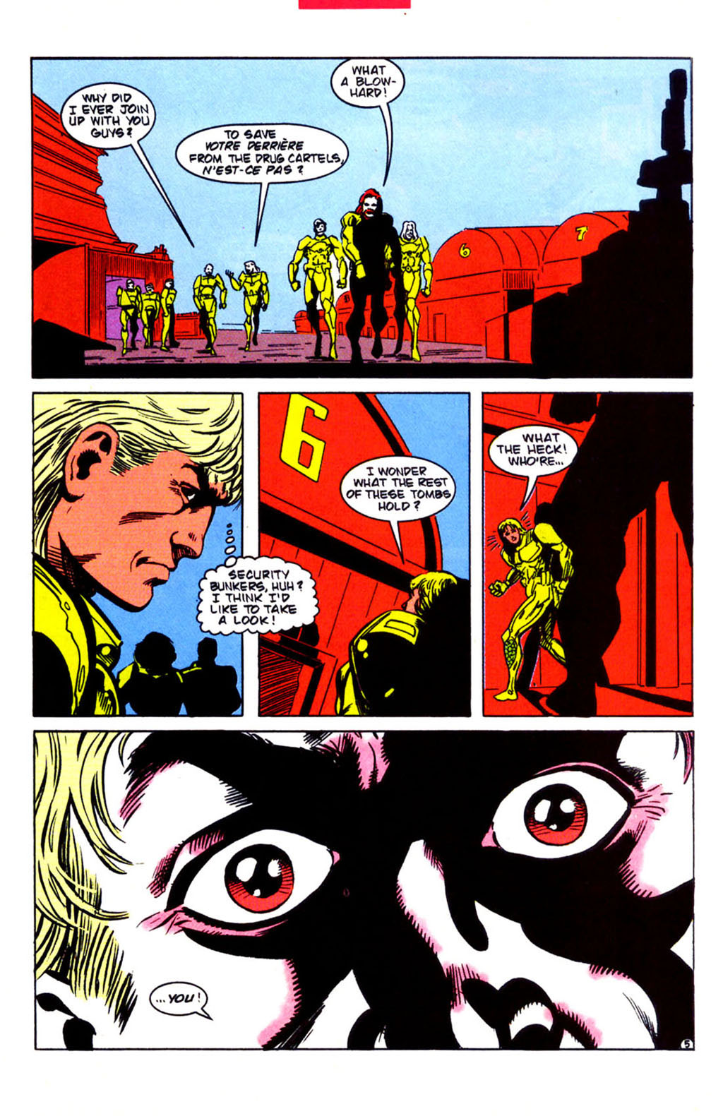 Read online The Web (1991) comic -  Issue #9 - 6