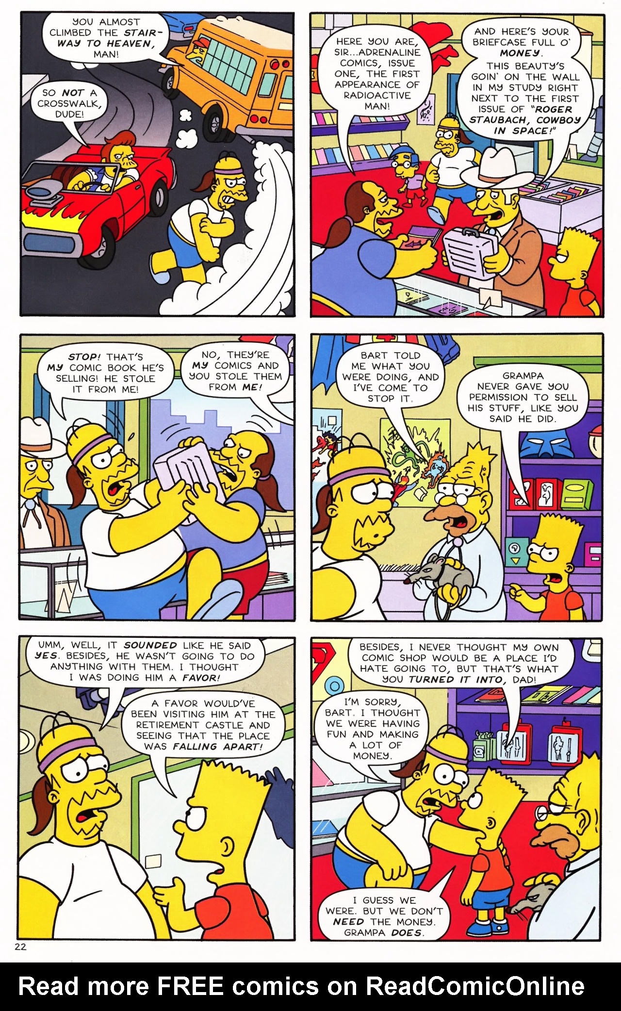 Read online Simpsons Comics comic -  Issue #145 - 19