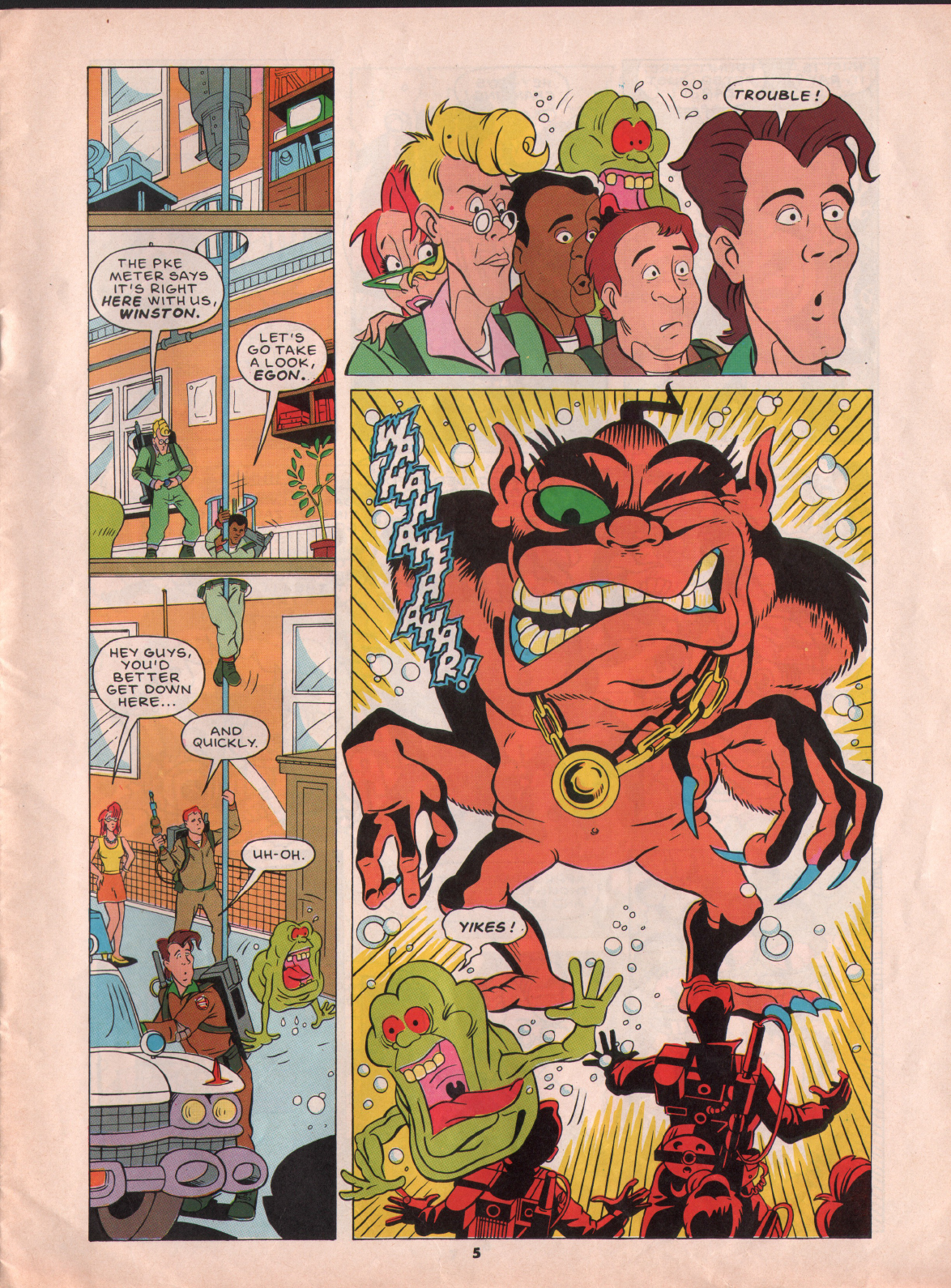 Read online The Real Ghostbusters comic -  Issue #2 - 5