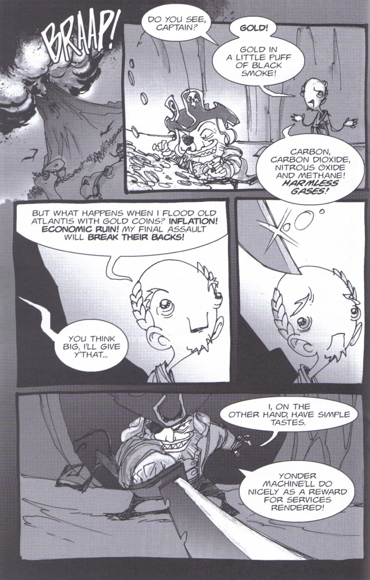 Read online Pirates vs. Ninjas: Global Harming comic -  Issue # Full - 21