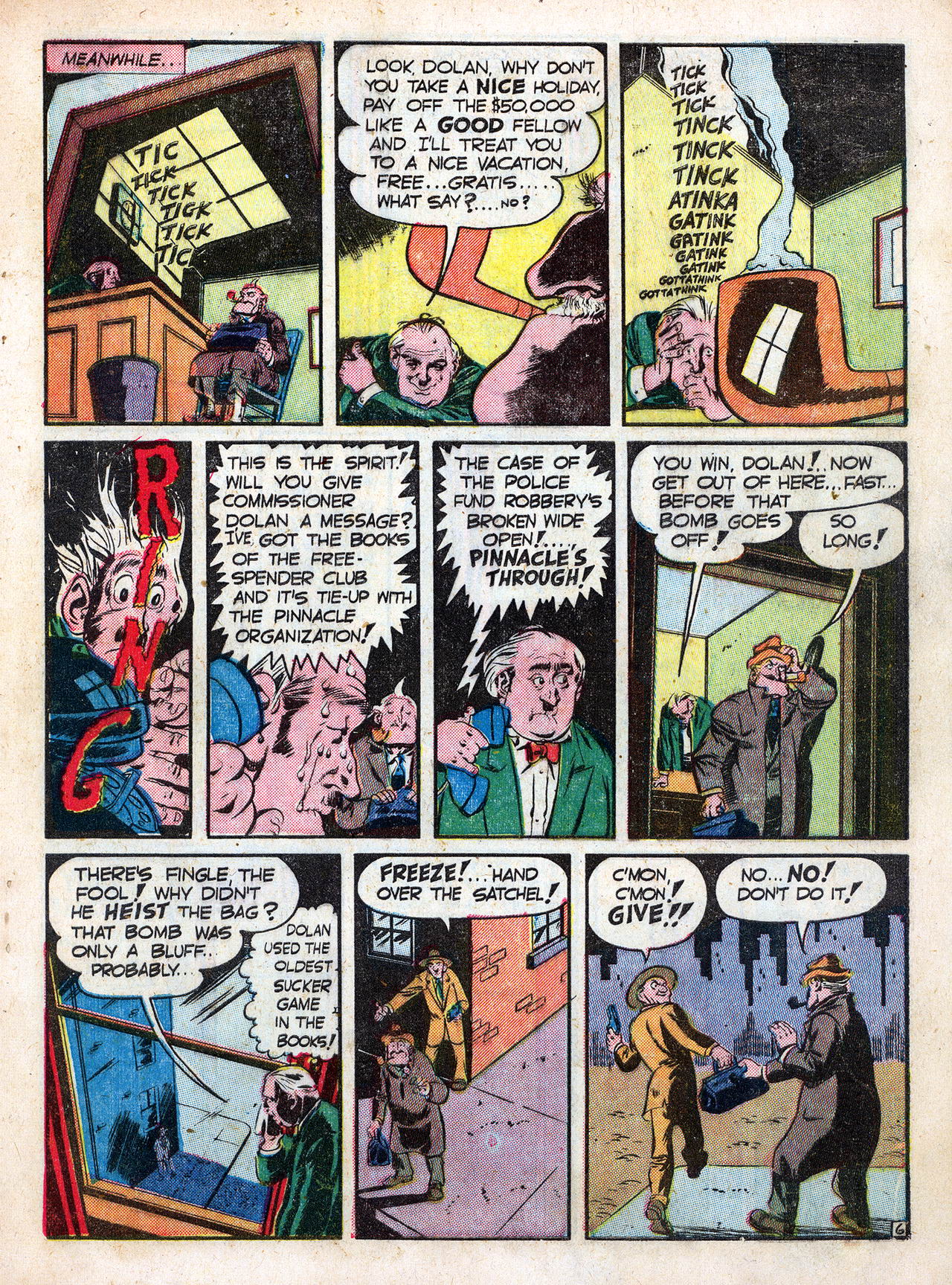 Read online The Spirit (1952) comic -  Issue #2 - 9