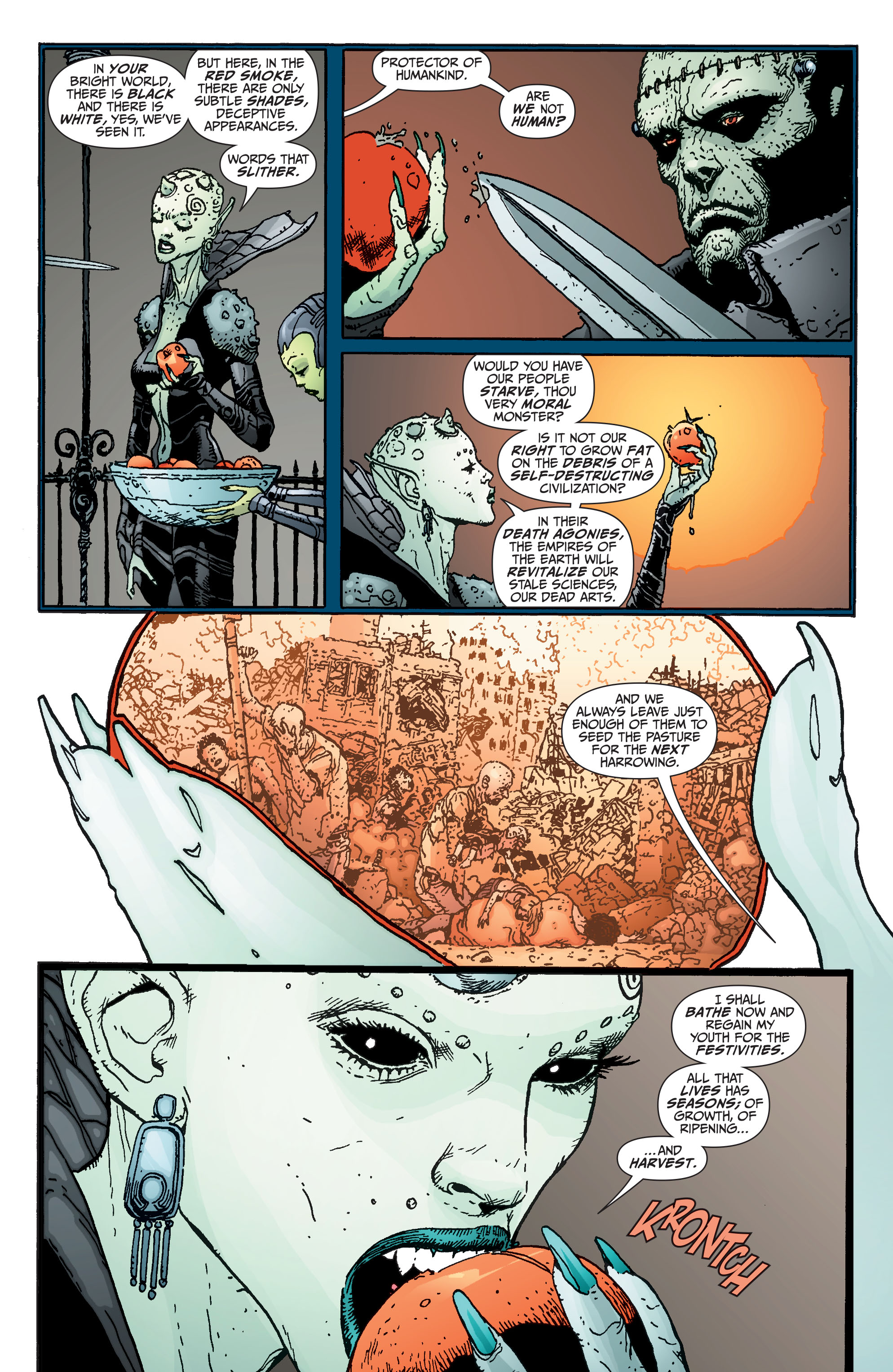 Read online Seven Soldiers: Frankenstein comic -  Issue #4 - 16