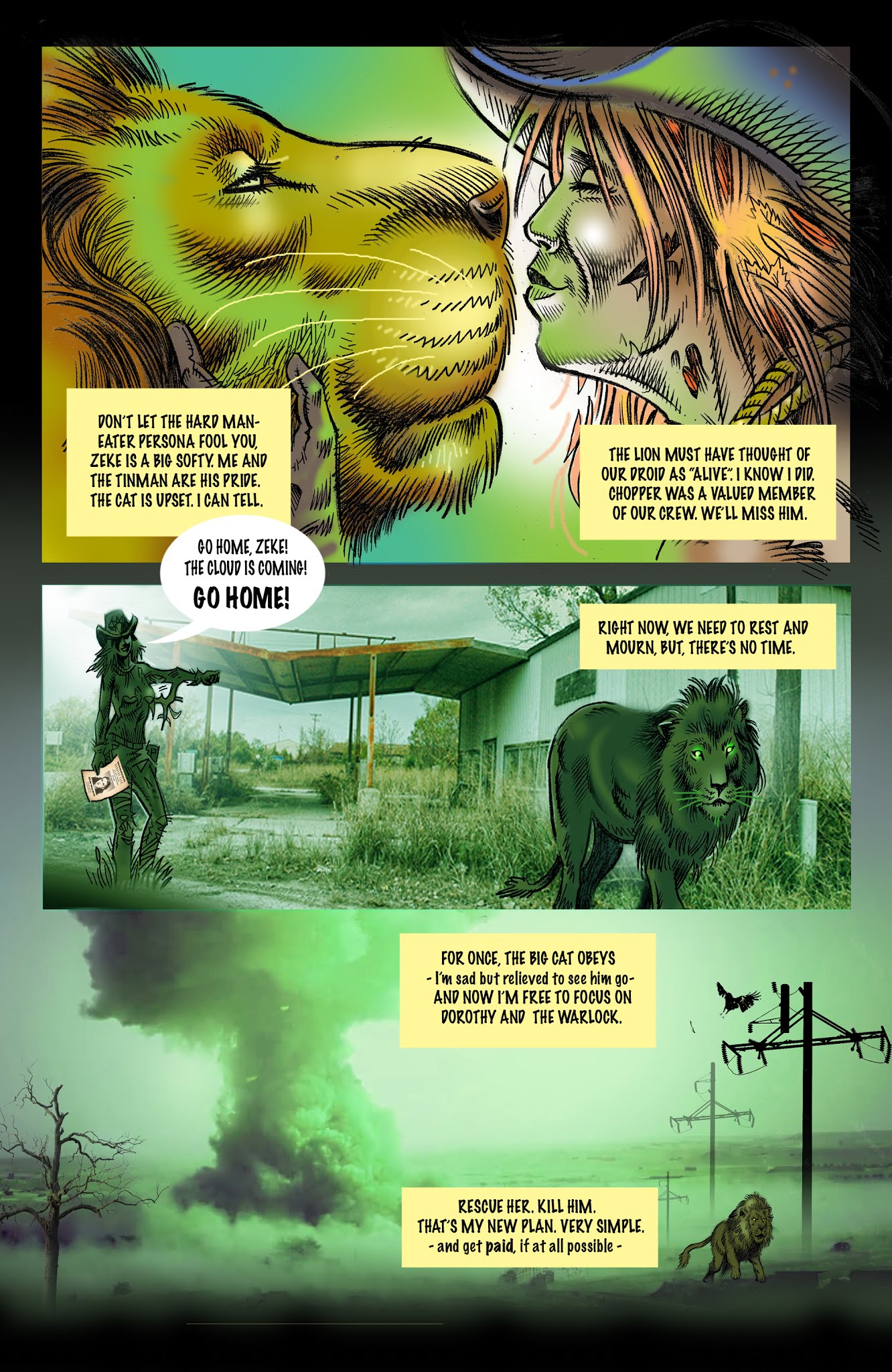 Read online Dorothy's Dead comic -  Issue #4 - 4