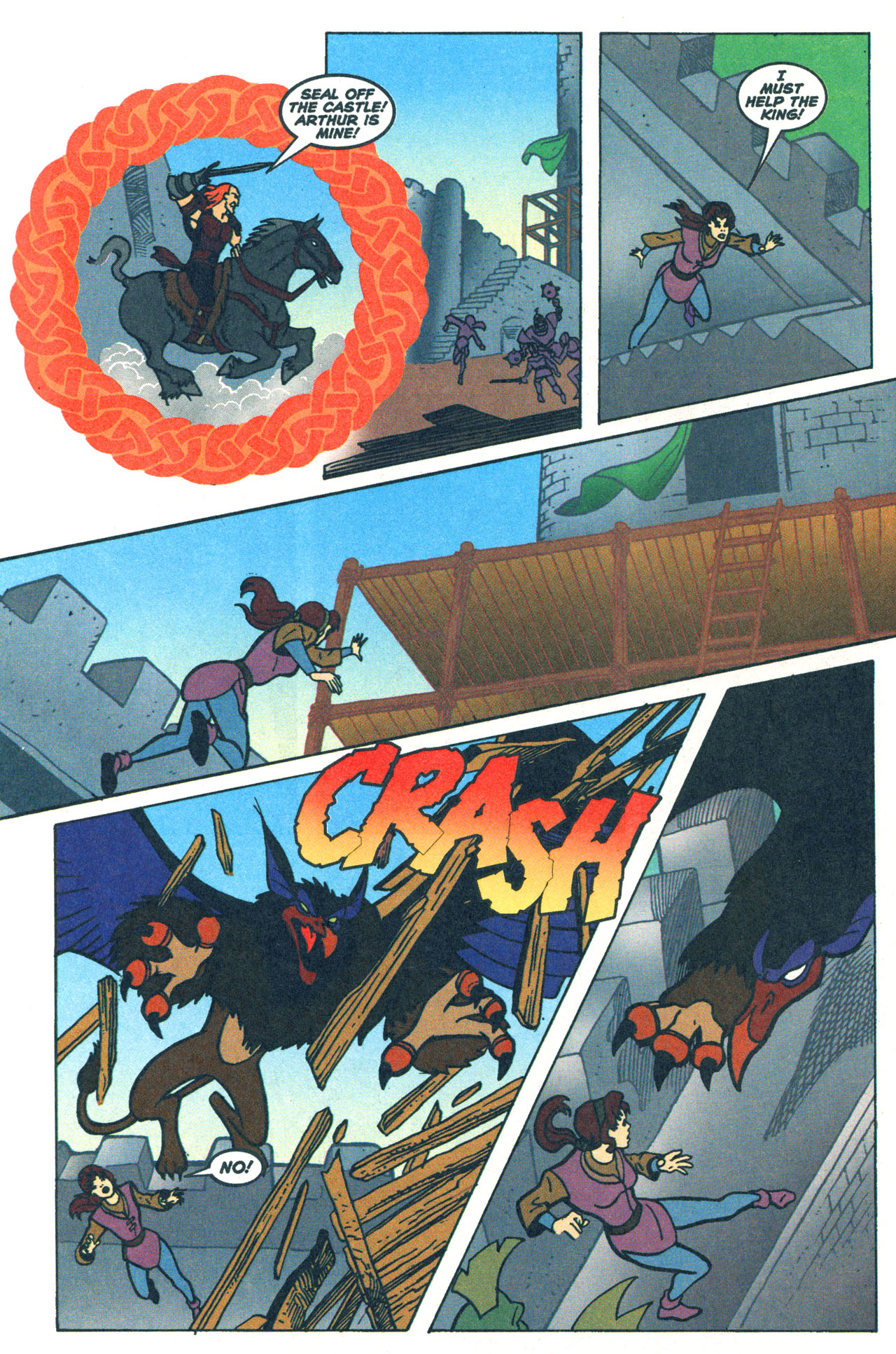 Read online Quest For Camelot comic -  Issue # Full - 43