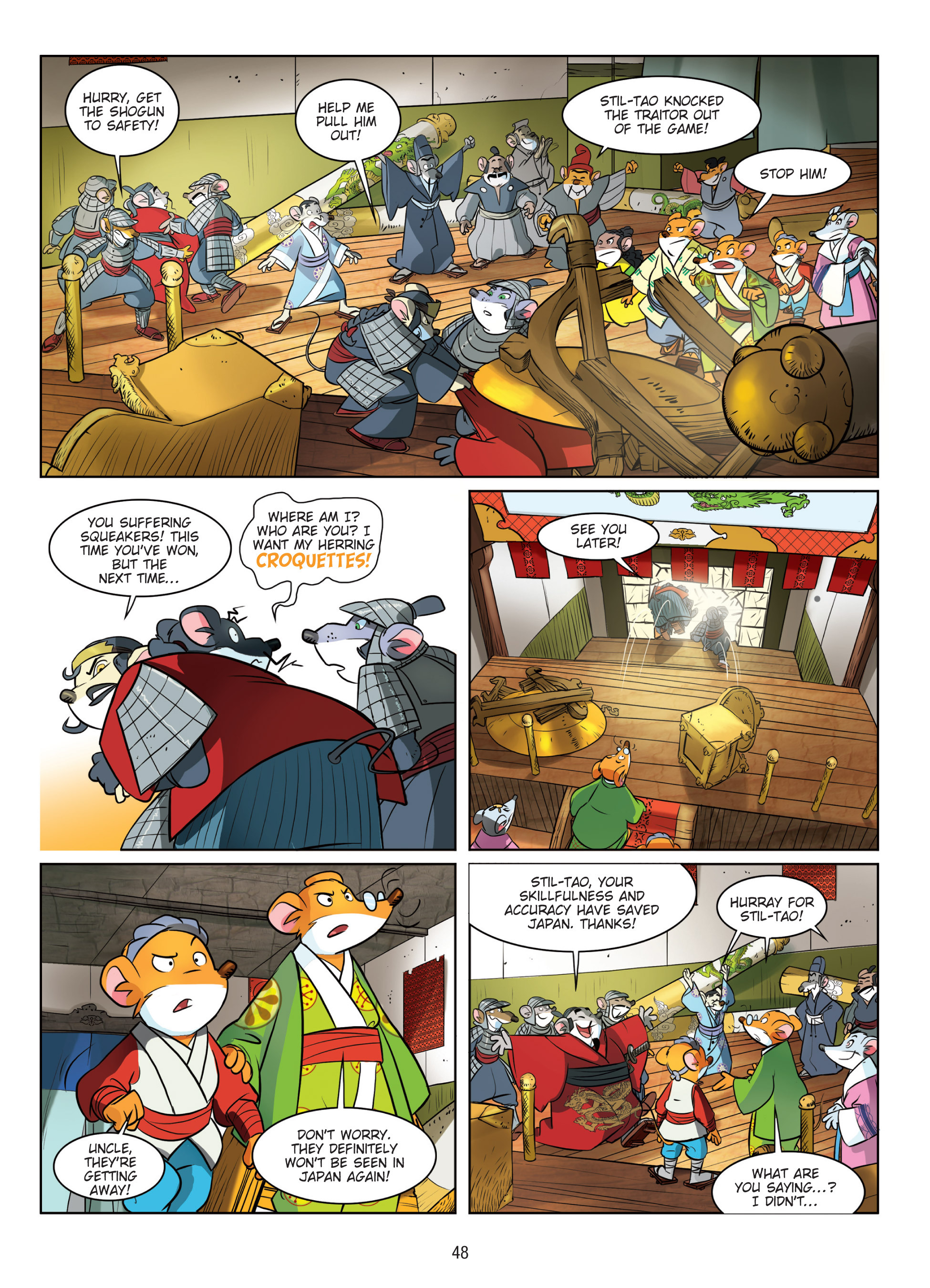 Read online Geronimo Stilton comic -  Issue # TPB 12 - 48