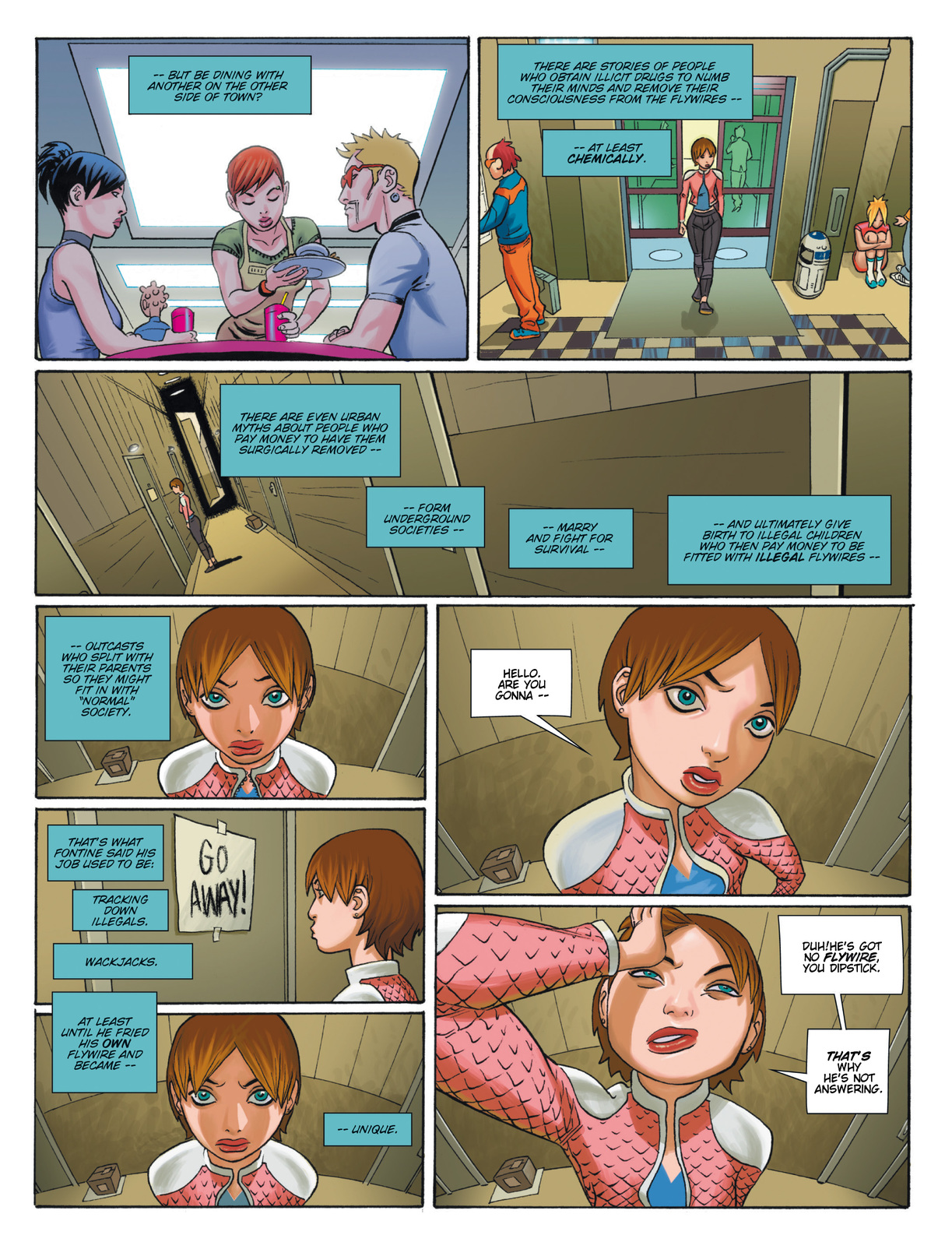 Read online Flywires comic -  Issue #2 - 48