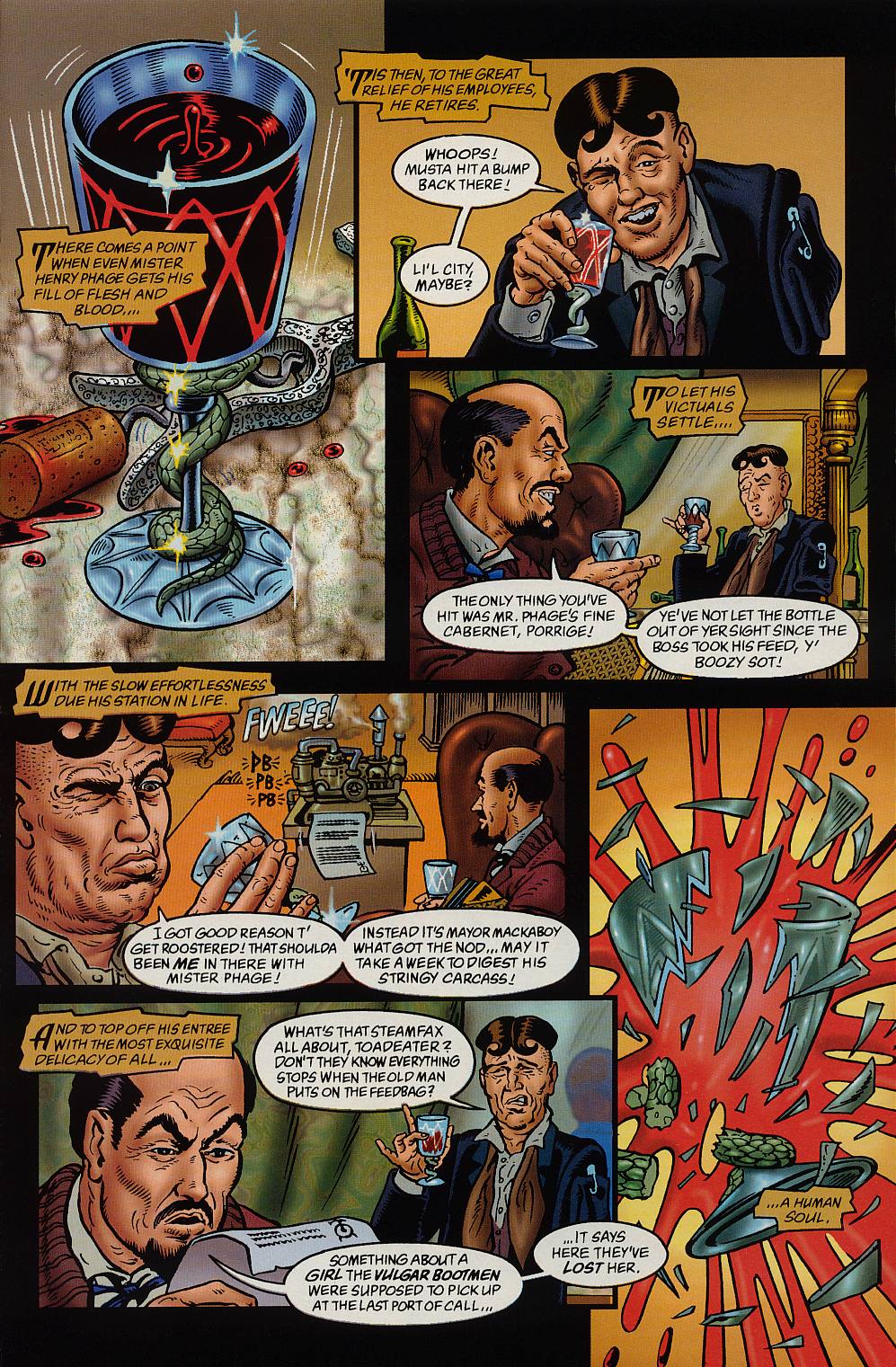 Read online Neil Gaiman's Teknophage comic -  Issue #3 - 3