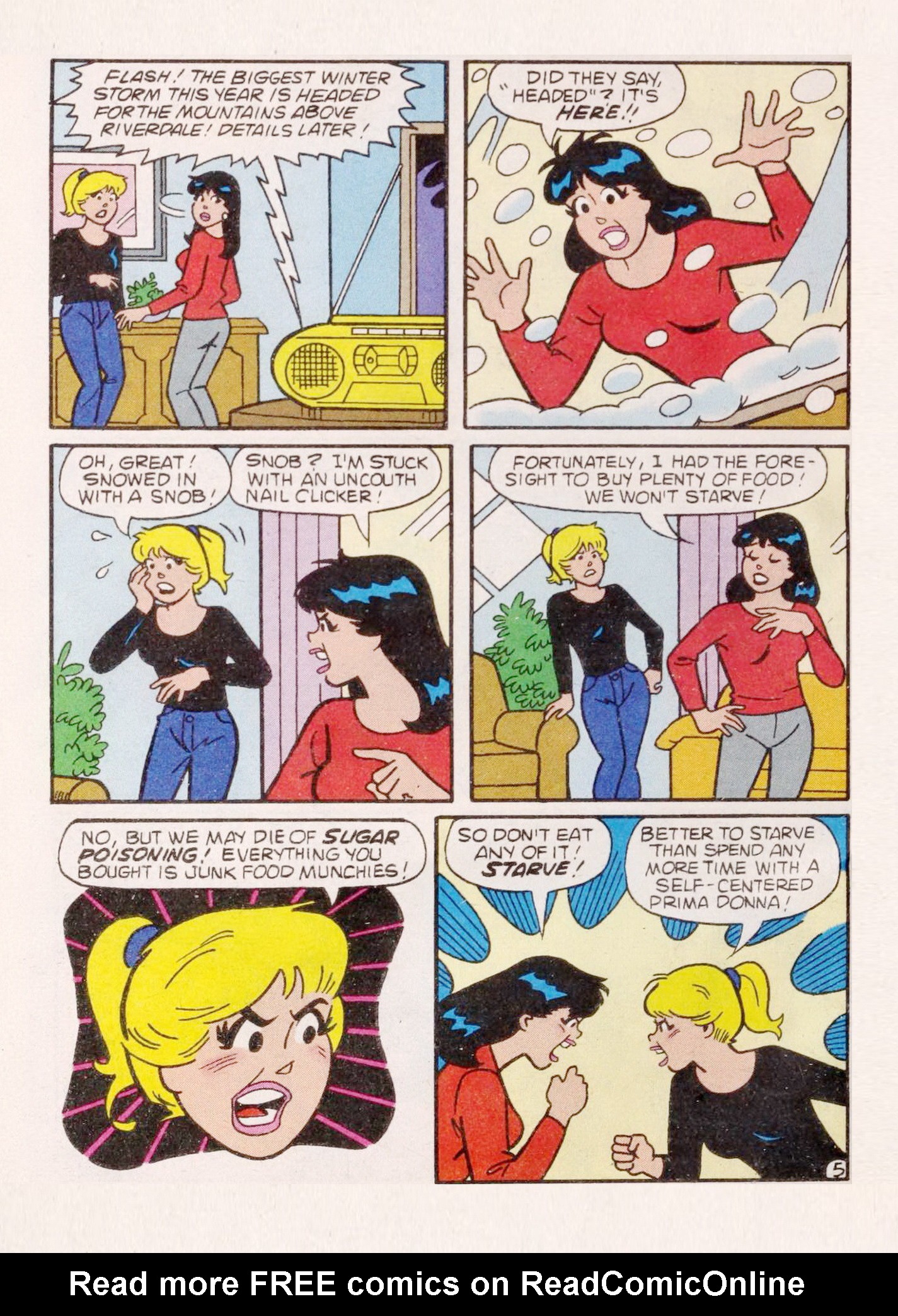 Read online Betty and Veronica Digest Magazine comic -  Issue #172 - 48