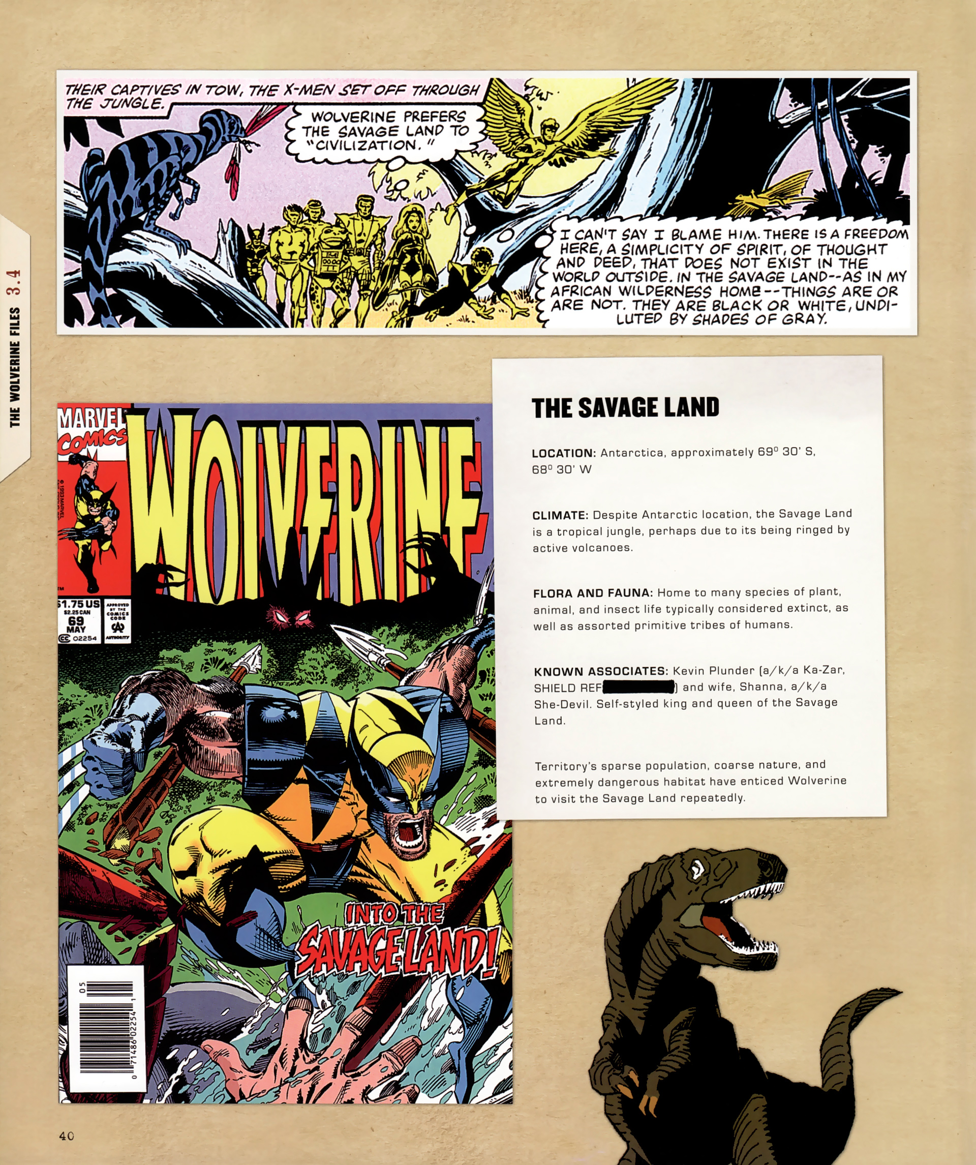 Read online The Wolverine Files comic -  Issue # TPB - 35