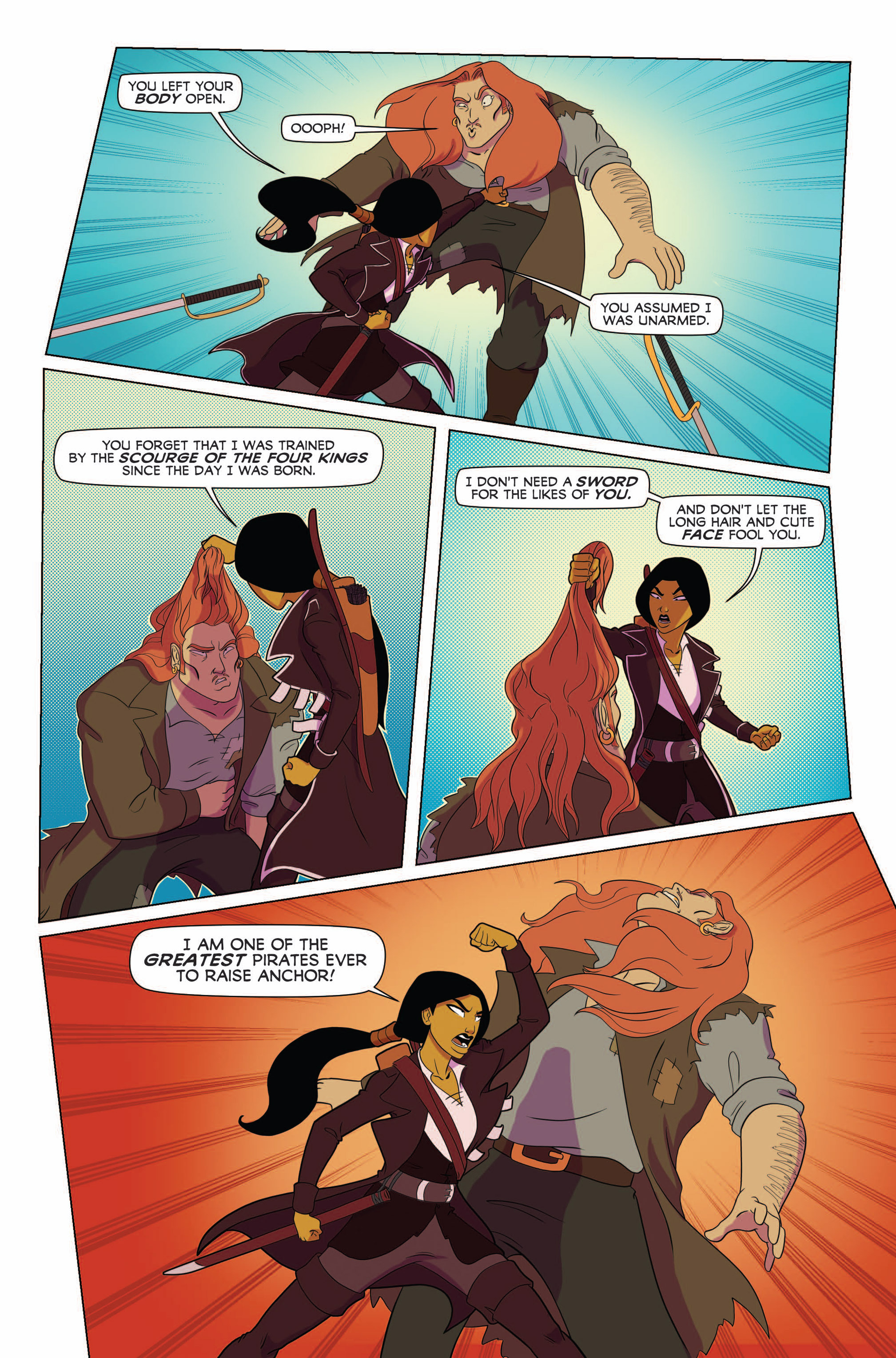 Read online Princeless: The Pirate Princess comic -  Issue # Full - 104