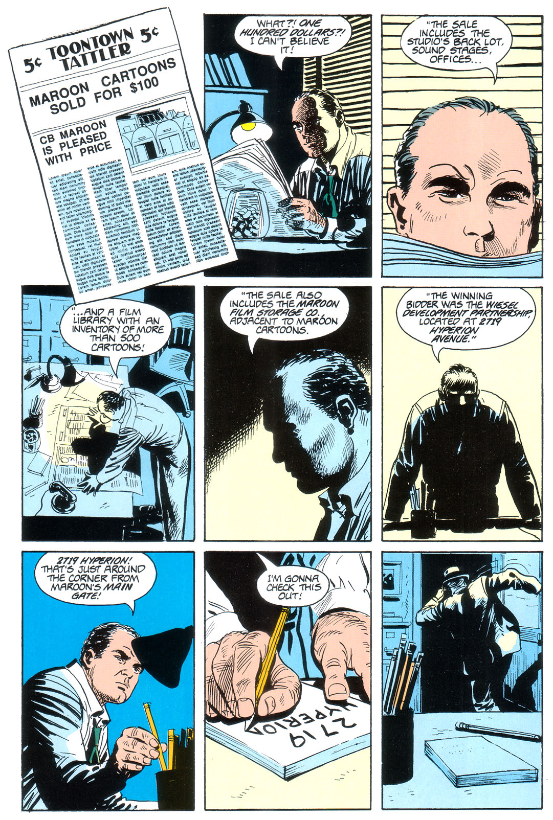 Read online Marvel Graphic Novel comic -  Issue #54 - Roger Rabbit The Resurrection of Doom - 40