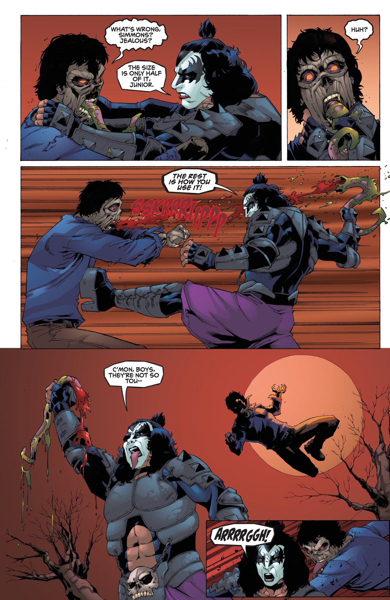 Read online KISS The Army of Darkness comic -  Issue #4 - 16