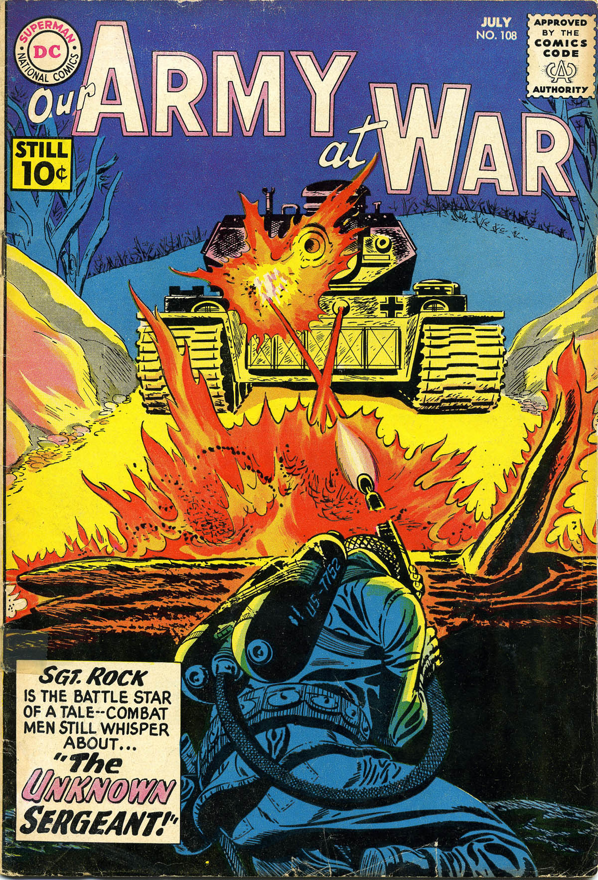 Read online Our Army at War (1952) comic -  Issue #108 - 1