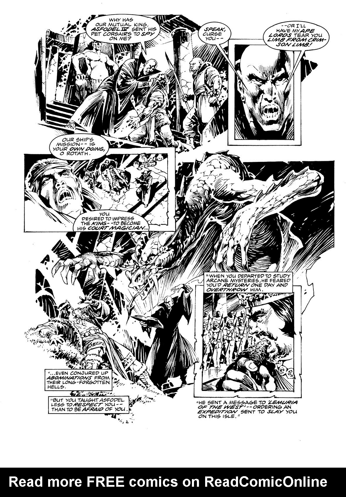 Read online The Savage Sword Of Conan comic -  Issue #231 - 49