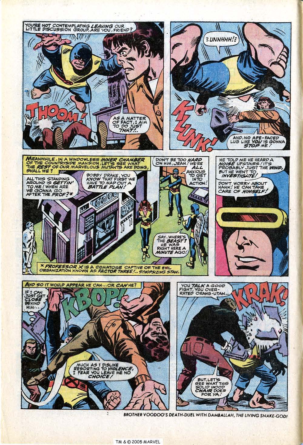 Read online Uncanny X-Men (1963) comic -  Issue #84 - 4