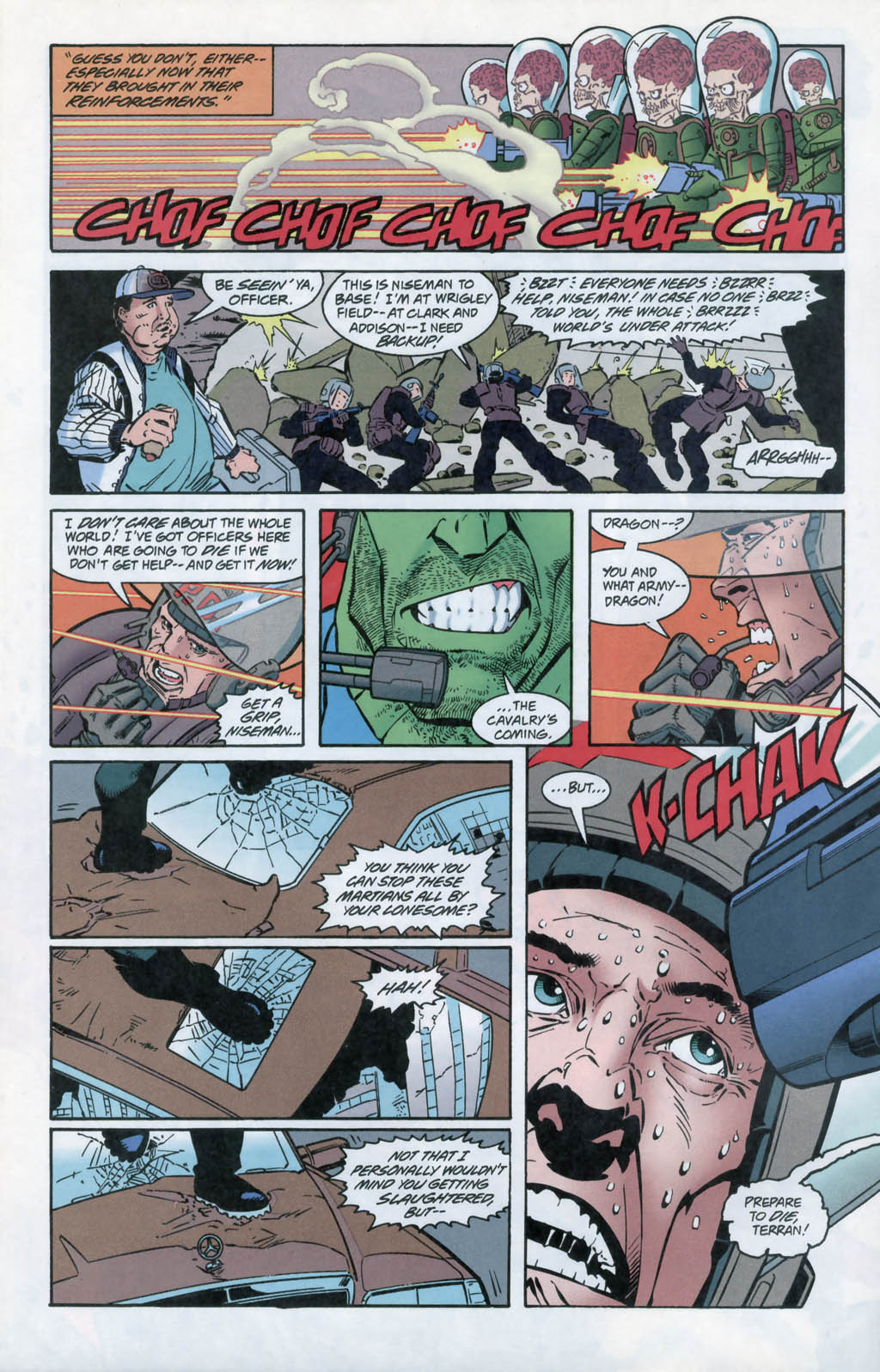 Mars Attacks The Savage Dragon issue 1 - Page 9