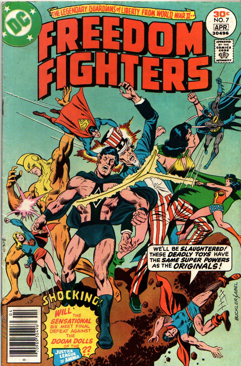 Freedom Fighters (1976) Issue #7 #7 - English 1