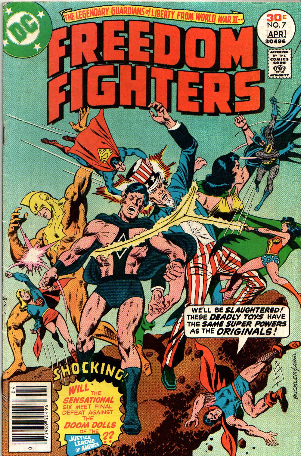 Read online Freedom Fighters (1976) comic -  Issue #7 - 1