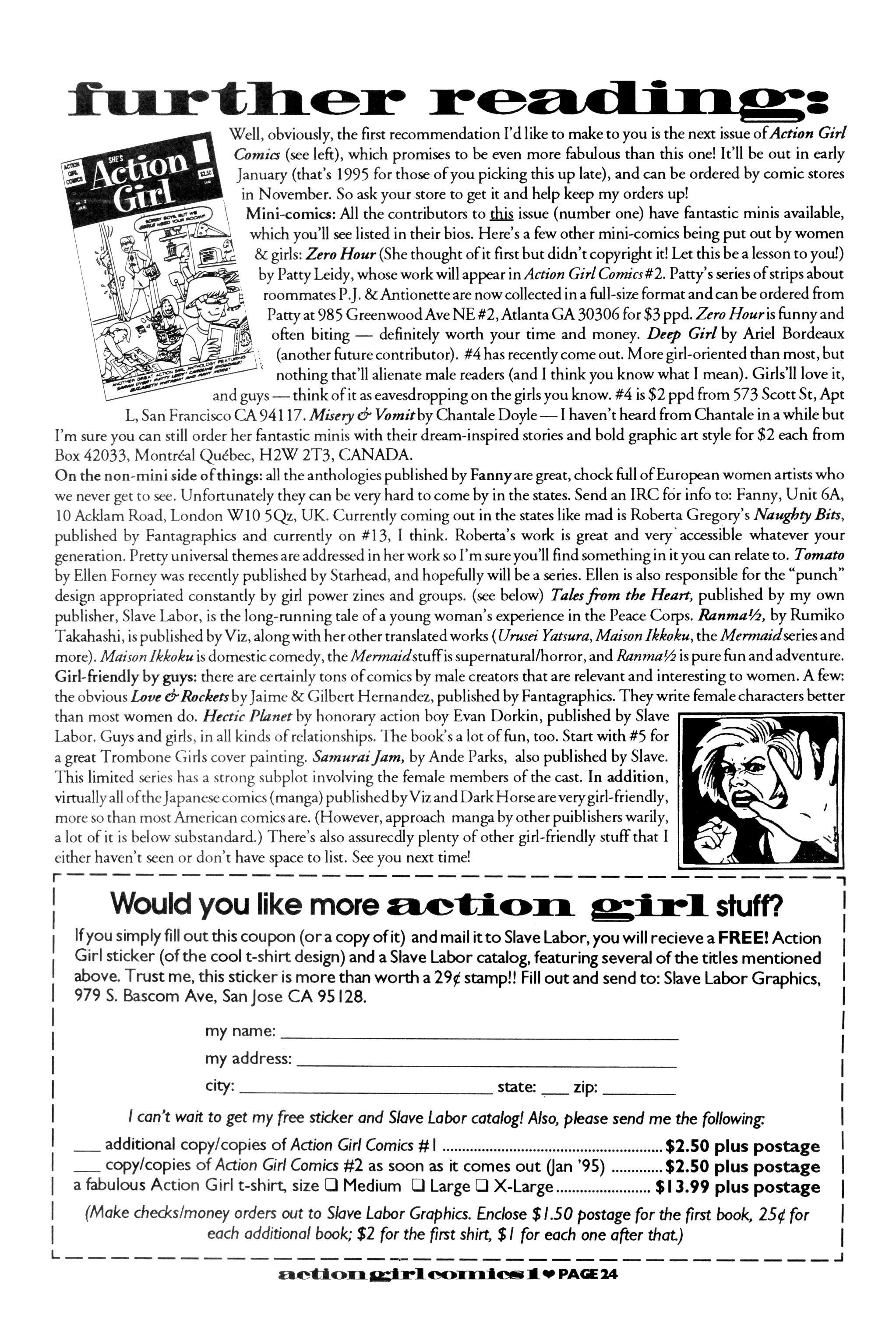 Read online Action Girl Comics comic -  Issue #1 - 26