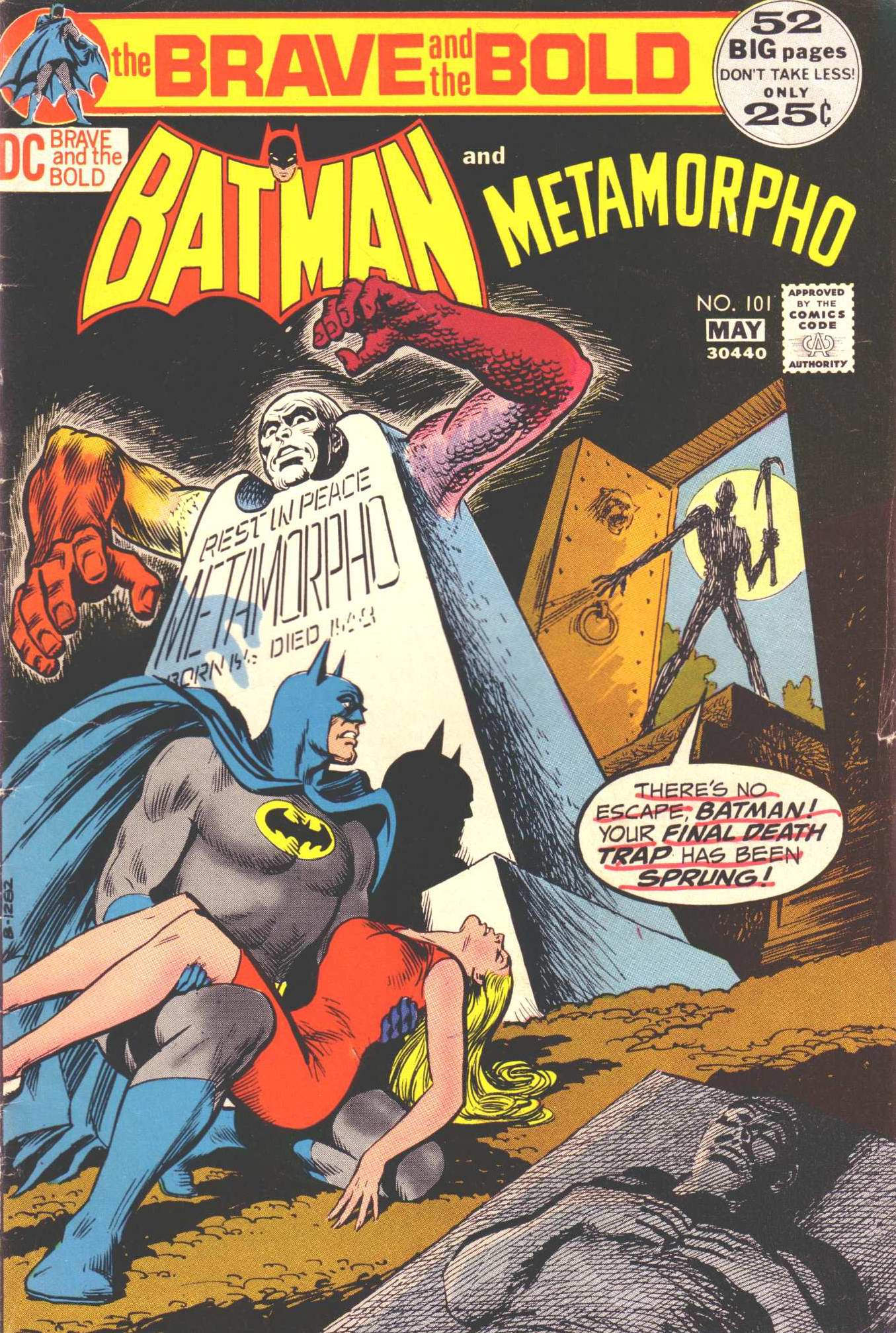 Read online The Brave and the Bold (1955) comic -  Issue #101 - 1