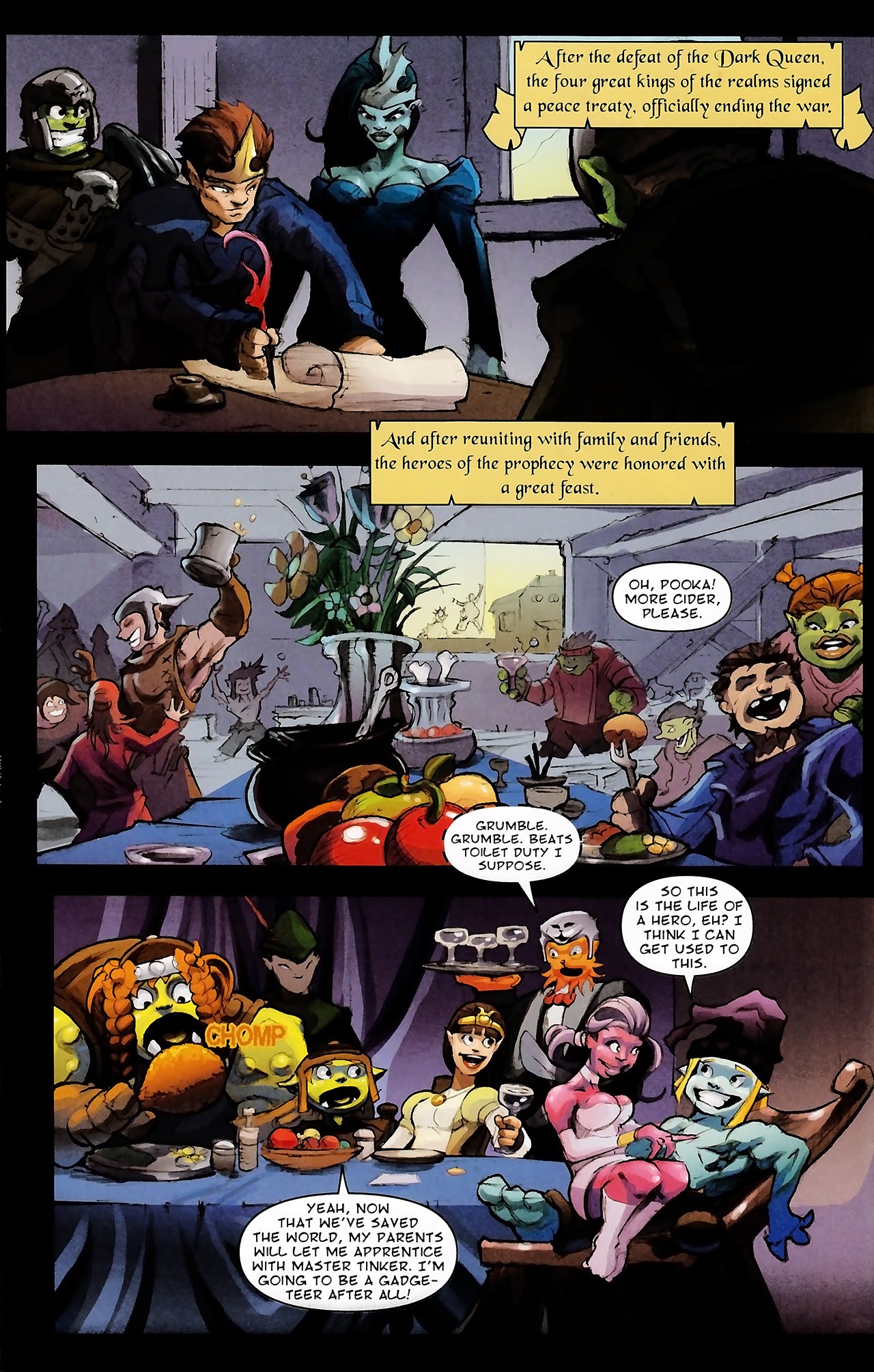Read online Goblin Chronicles comic -  Issue #3 - 33