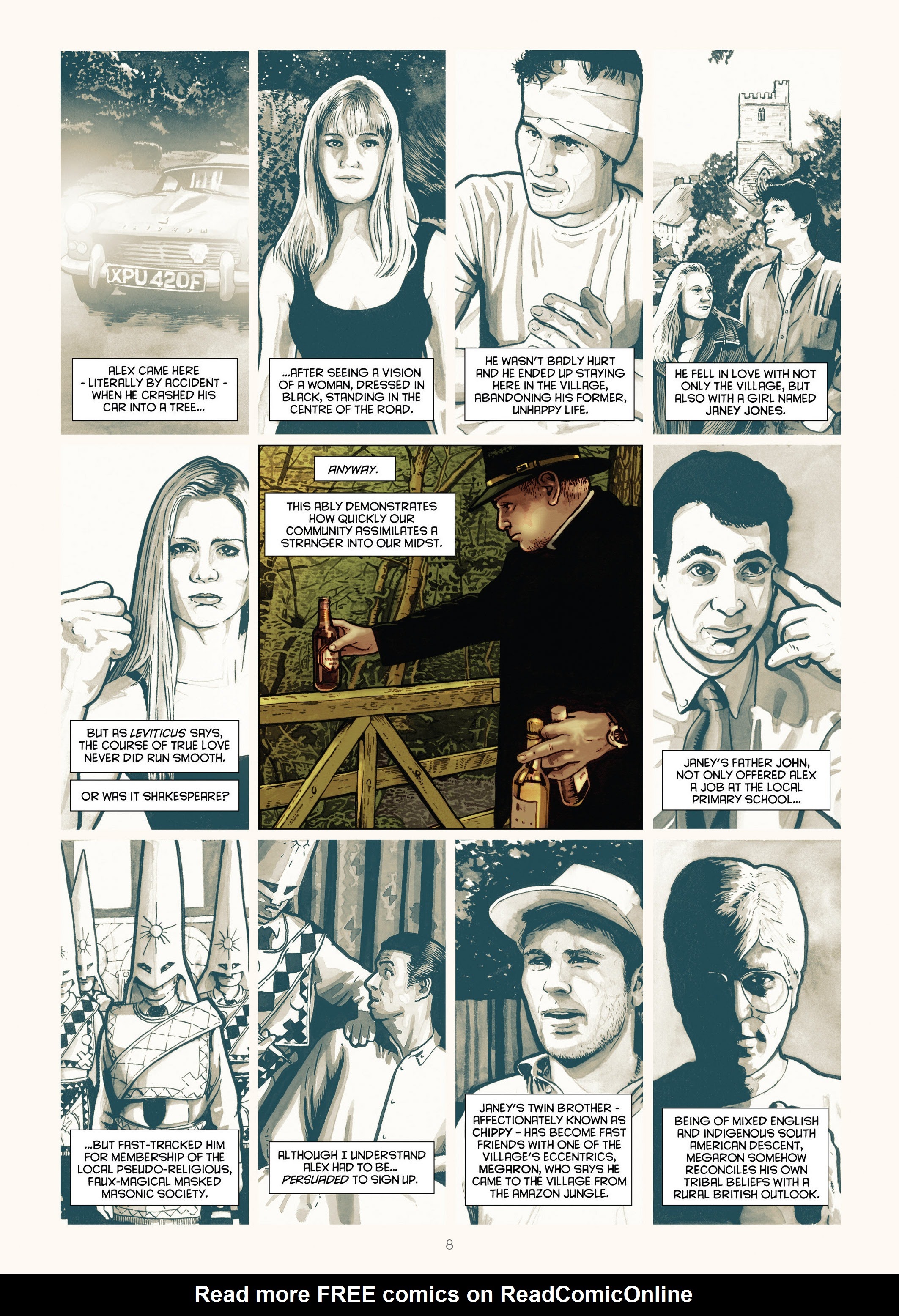 Read online Meanwhile... comic -  Issue #1 - 8