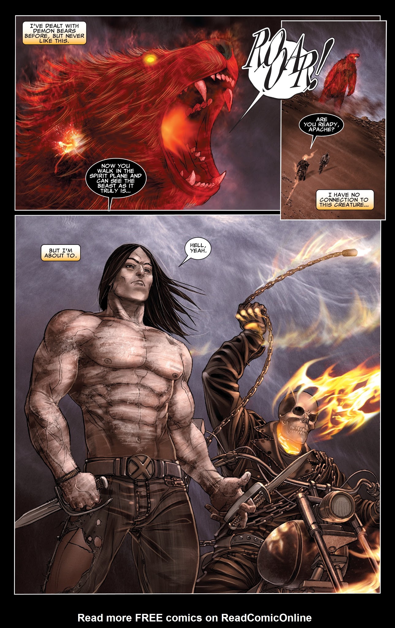 Read online The New Mutants: Demon Bear comic -  Issue # TPB - 122